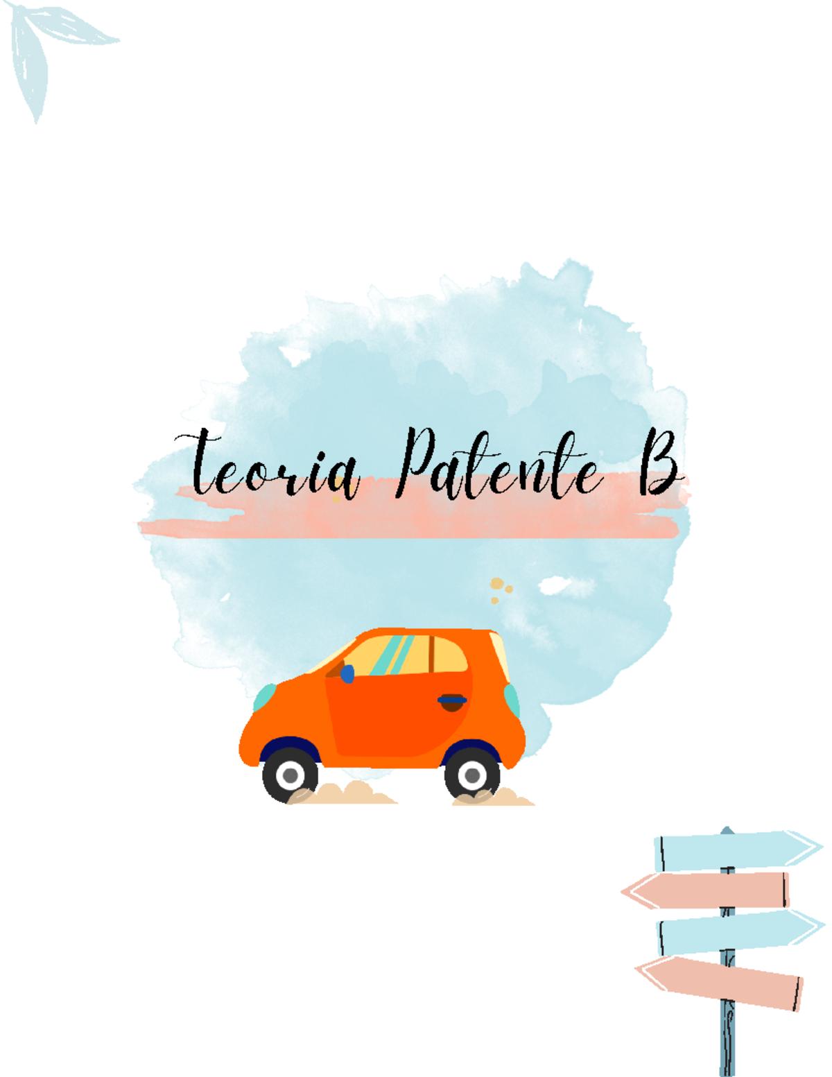 Teoria Patente B: Appunti e Definizioni per la Patente di Guida - Document Preview