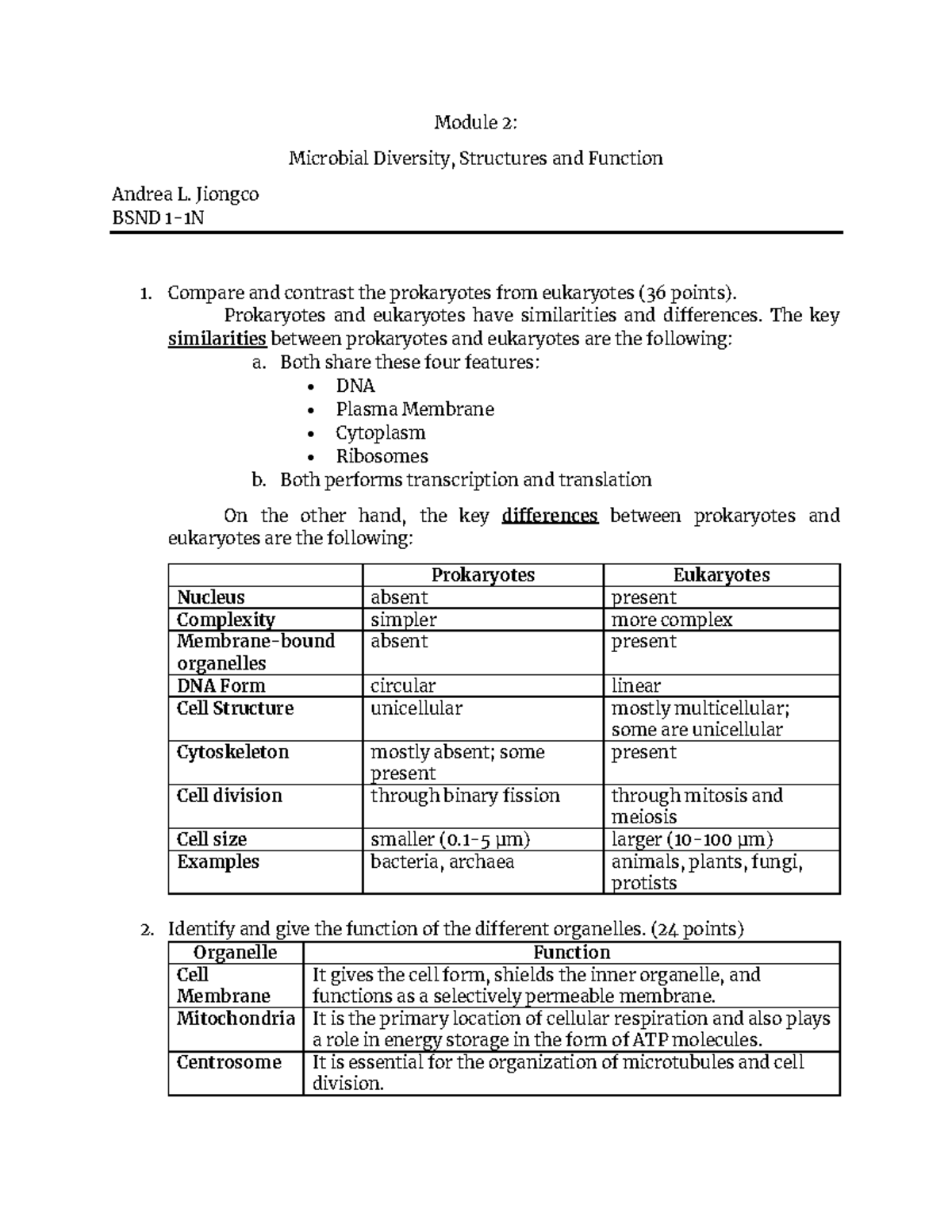 Module 2 - Assessment (Lecture) - Module 2: Microbial Diversity ...