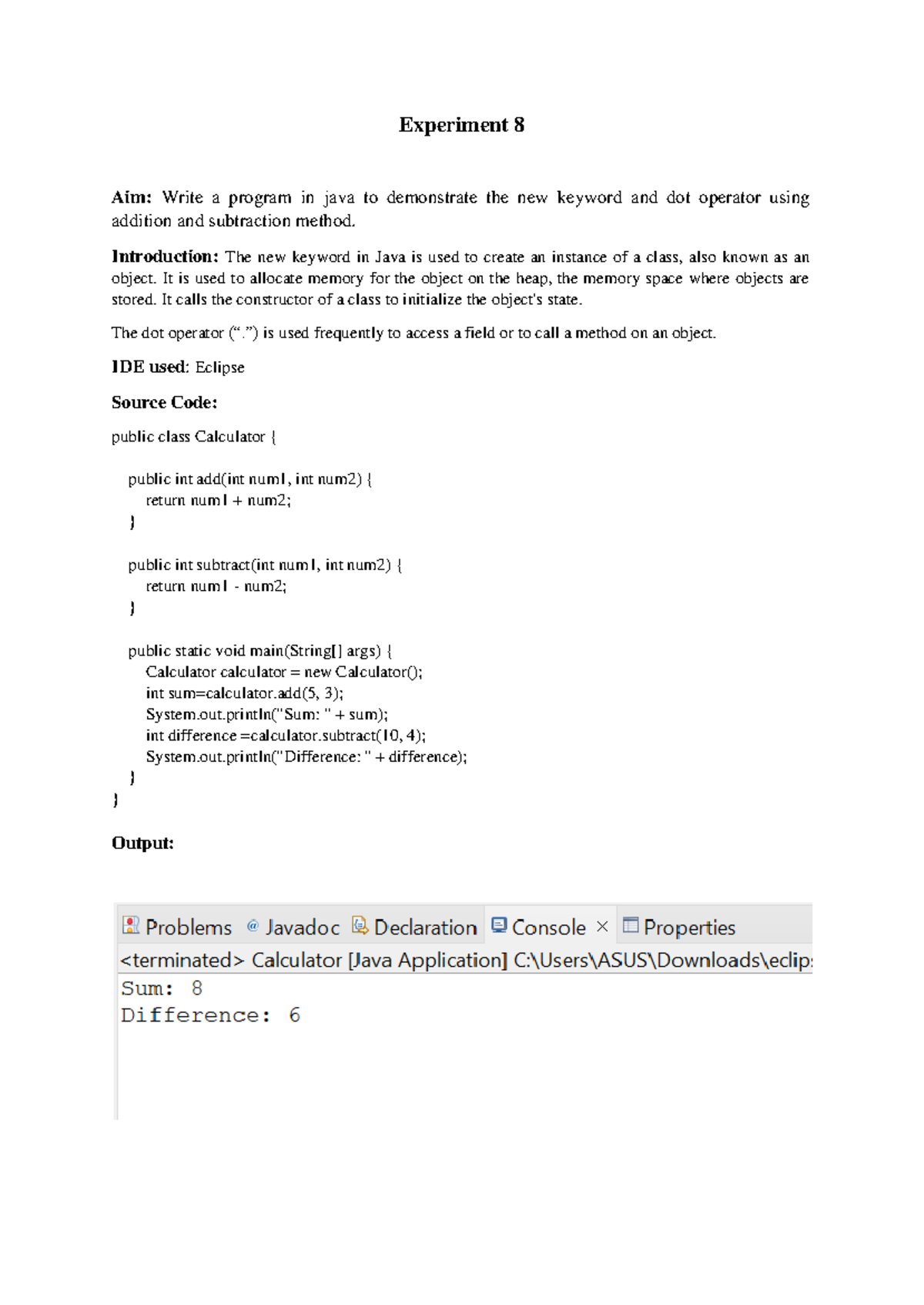WT JAVA Programs - AKTU Practical File with Experiments and Code - Studocu