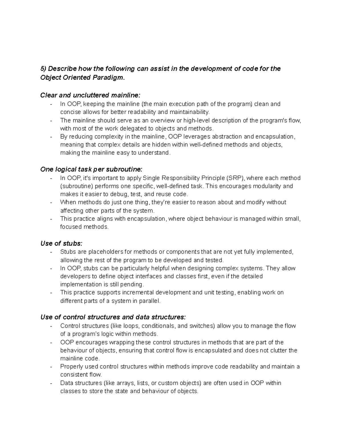 NSW Software Engineering Stage 6 (Year 12) Project Teacher Resource ...