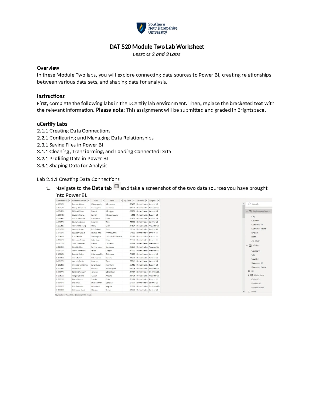 10-1 Discussion Reflection: Defining Success Parameters in ...