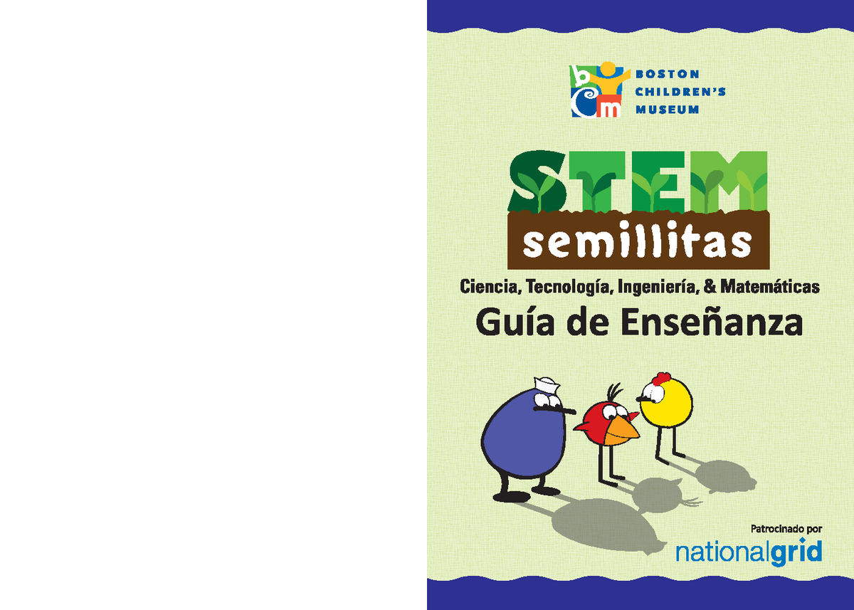 STEM Guide Spanish - Actividad 1 - El Kit de enseñanza Sprouts de STEM ...