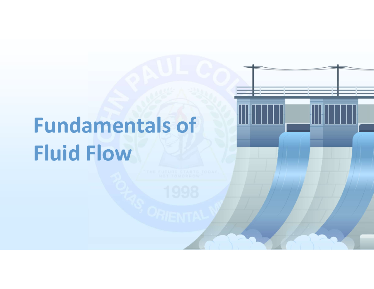 Fluid Flow Fundamentals: Volume & Energy Analysis (ENG 101) - Studocu