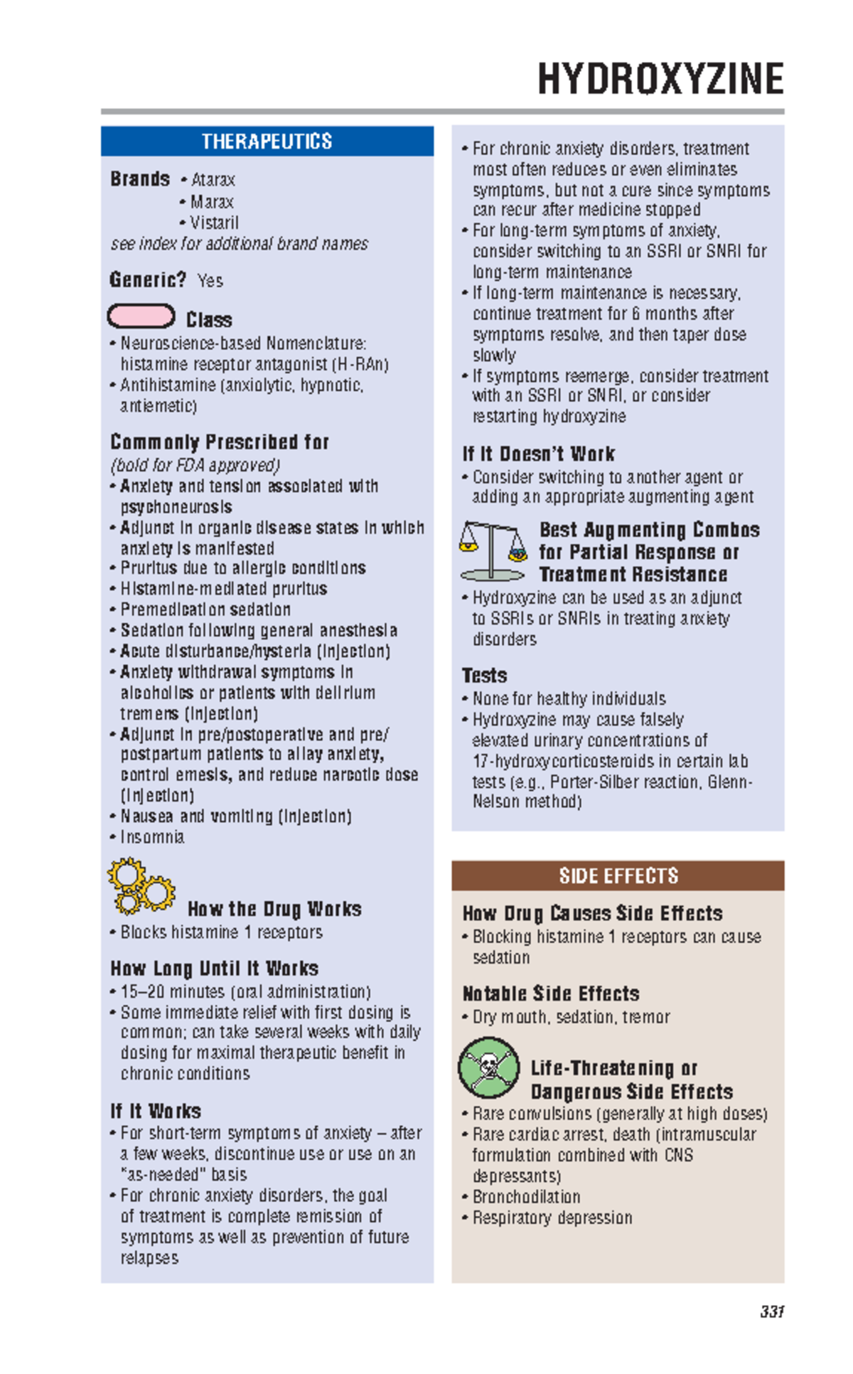 Hydroxyzine therapeutics: Vistaril overview and dosing guidelines - Studocu