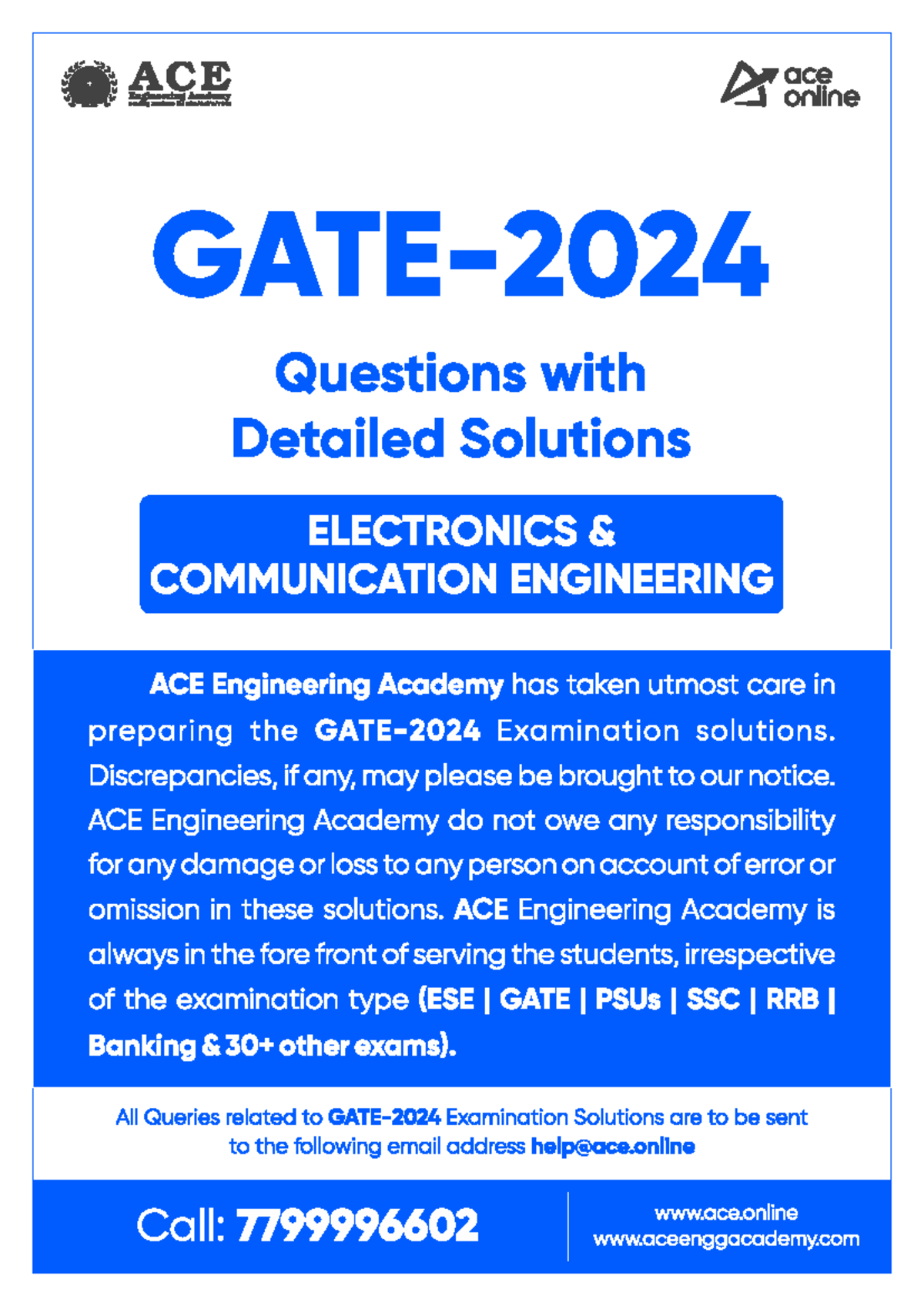 EC GATE 2024 Questions with Answers - :: 1 :: GATE - 2024 ELECTRONICS ...