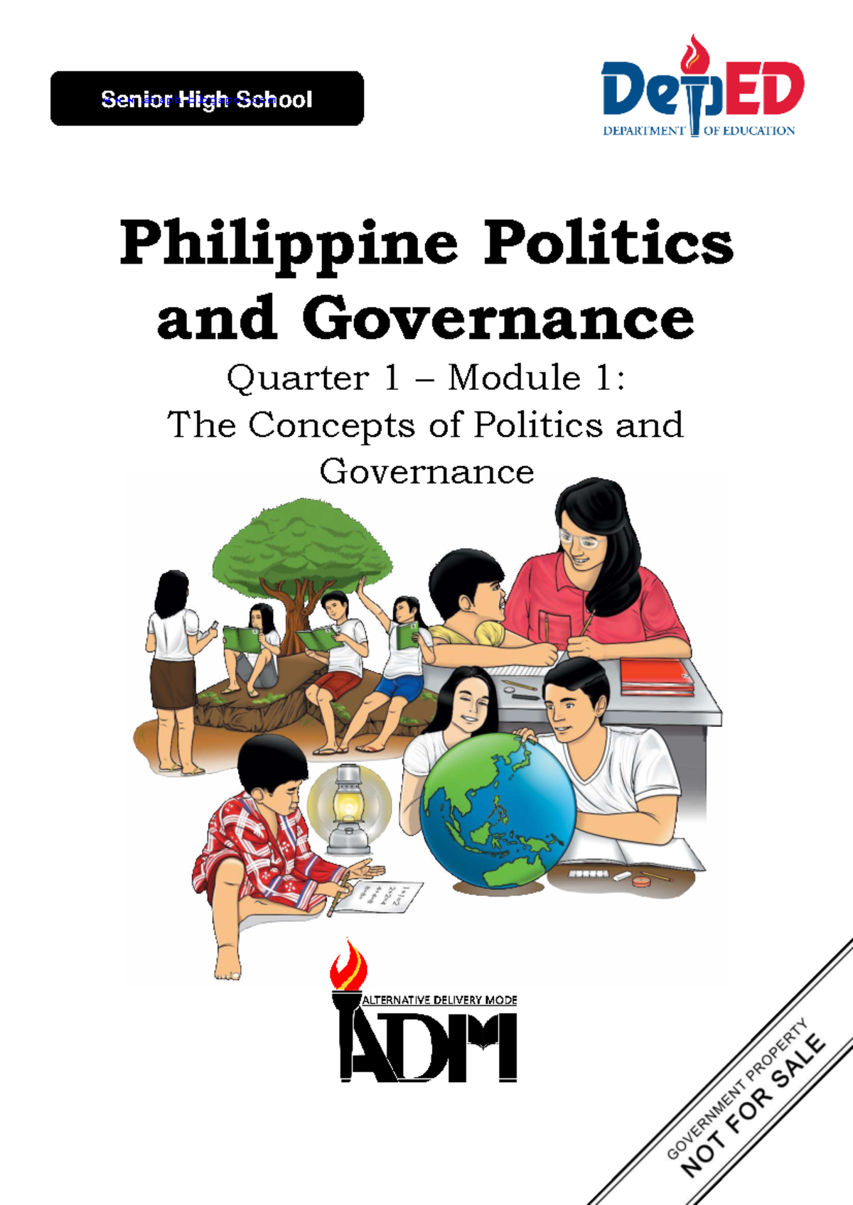 PPG-1: Concepts of Politics and Governance - Quarter 1 Module Overview ...