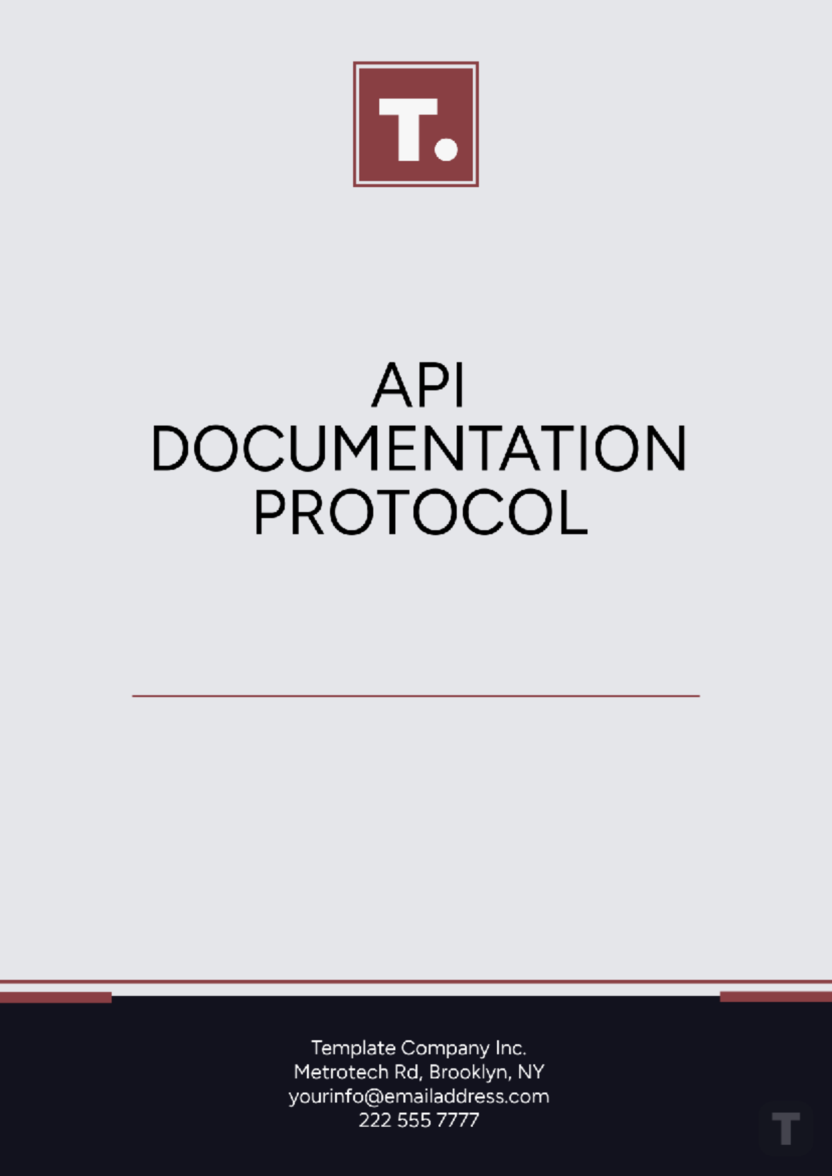 API Documentation Protocol Template for Developers - Studocu