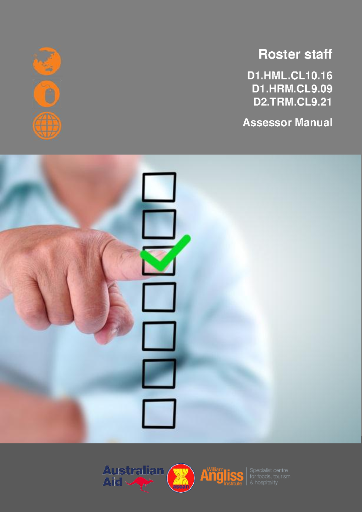 ASEAN 2015 Assessor Manual: Roster Staff Competency Guide - Studocu