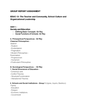 Group-Reporting-Rubric - GROUP REPORTING RUBRIC ORGANIZATION Smooth ...
