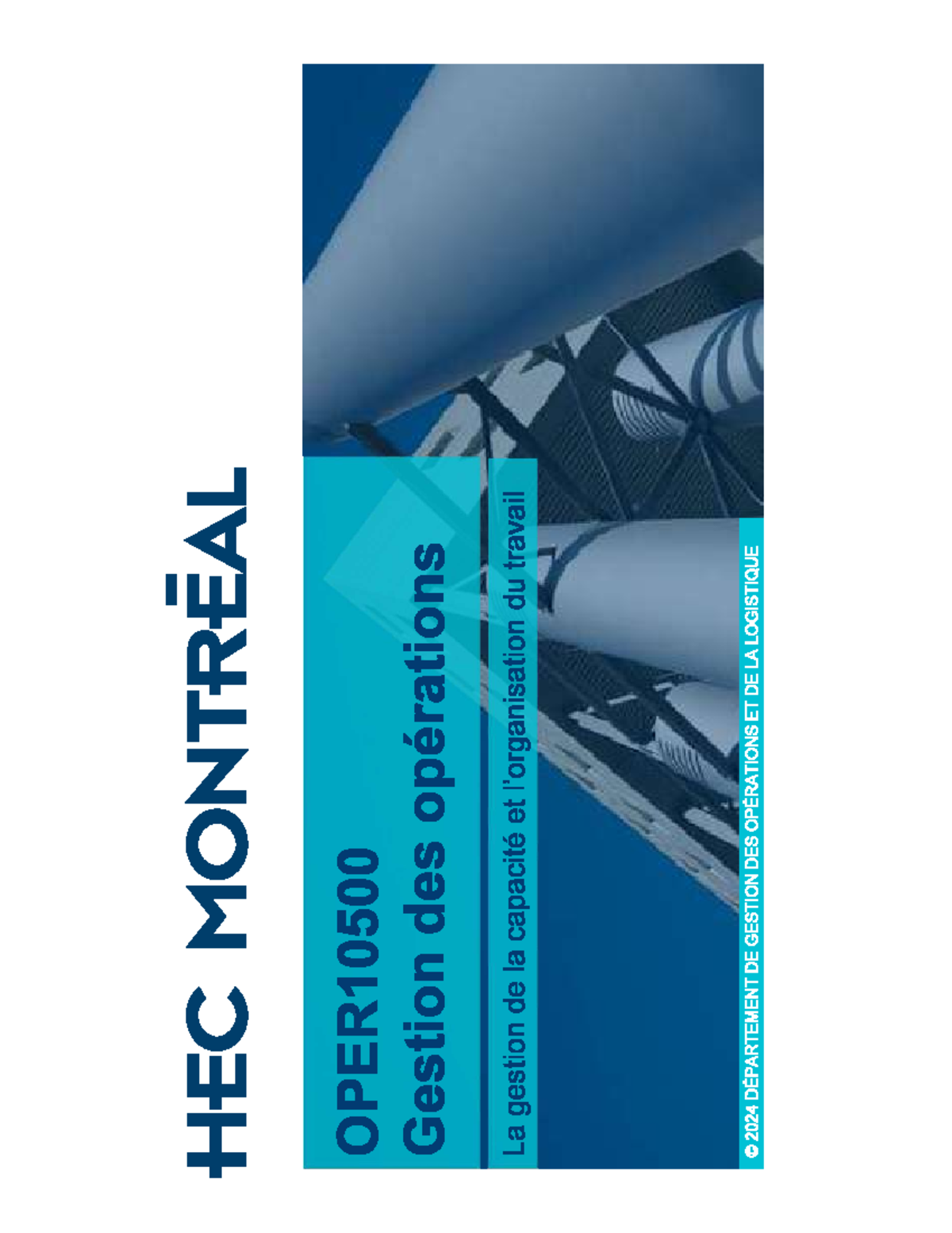 Cours 9 Lecture Notes: Key Concepts and Insights - HEC MONTREAL ...