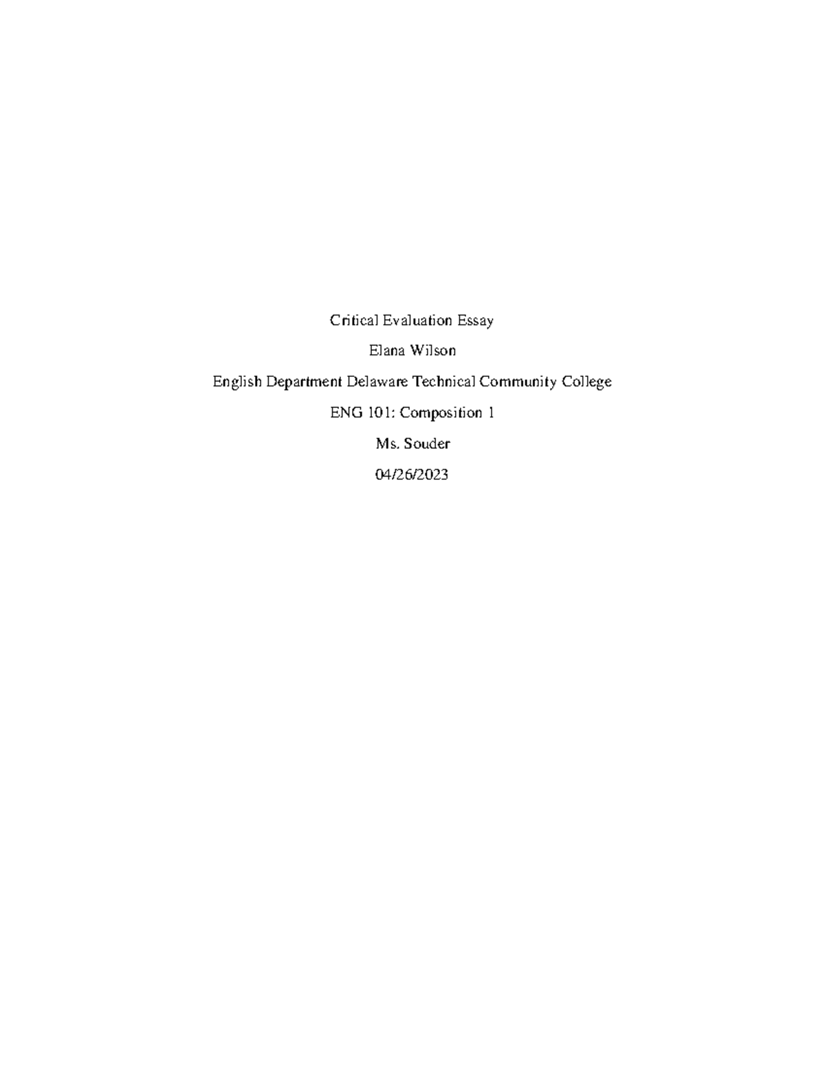 ENG 101: Critical Evaluation Essay on Digital Campfires in Marketing ...