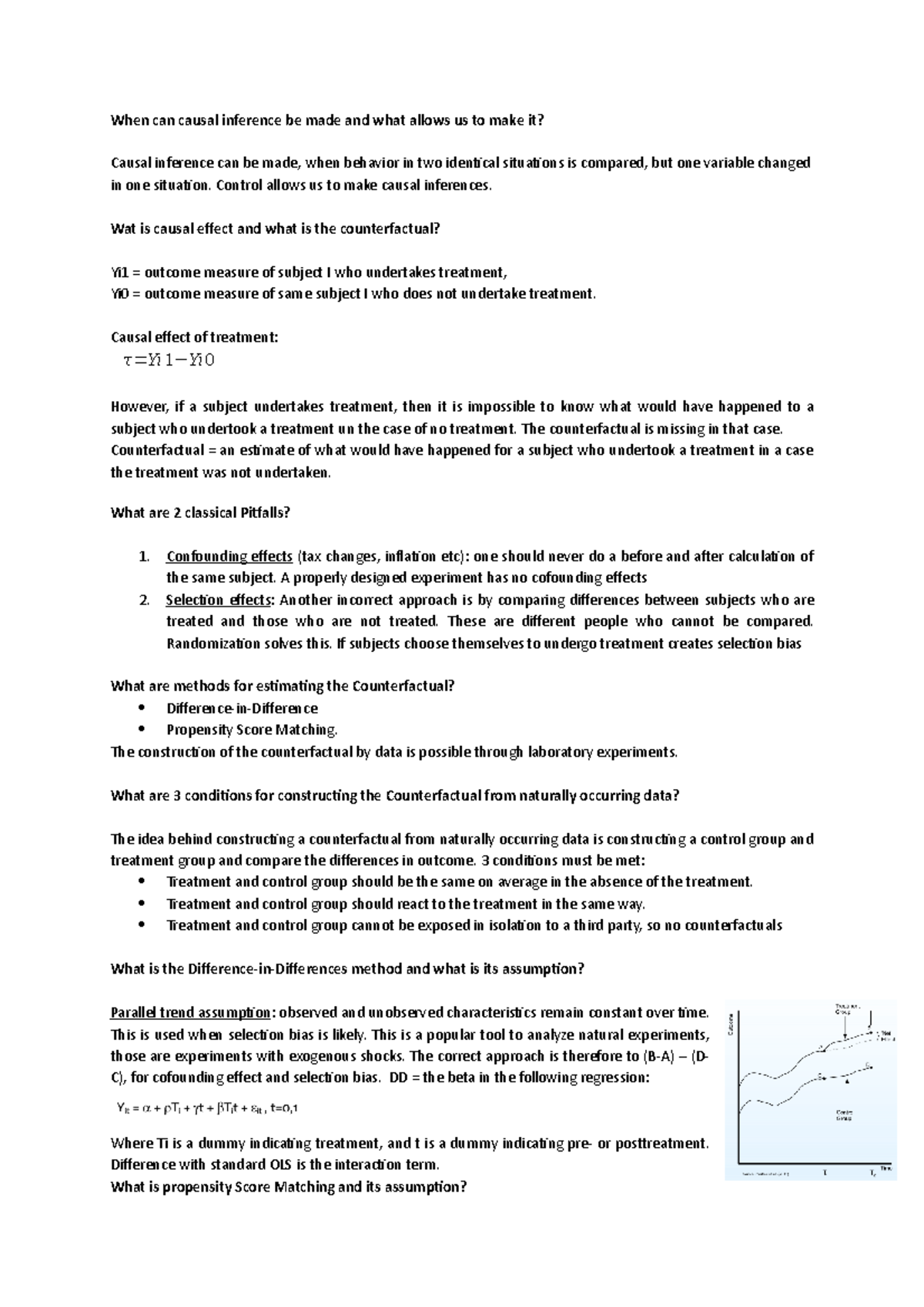 Causal Inference in Experimental Design: Key Concepts and Methods ...