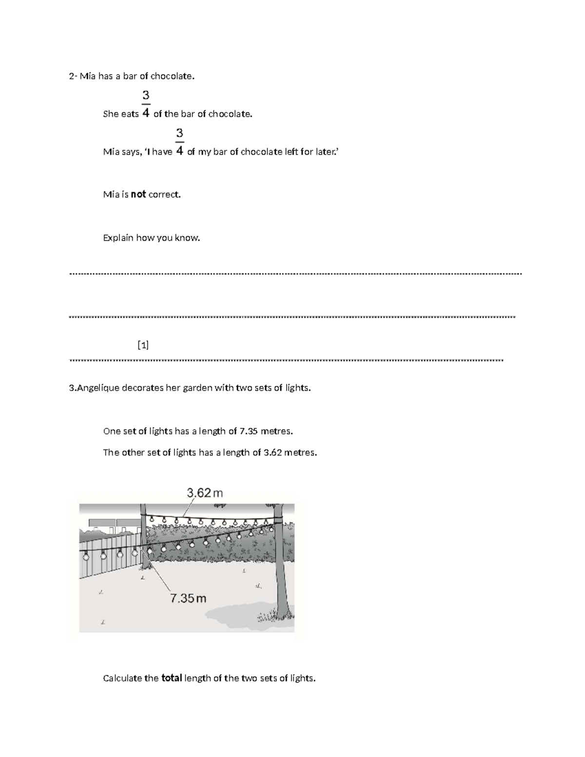 2024 Checkpoint Paper 1: Math Problem Solving and Calculations - Studocu