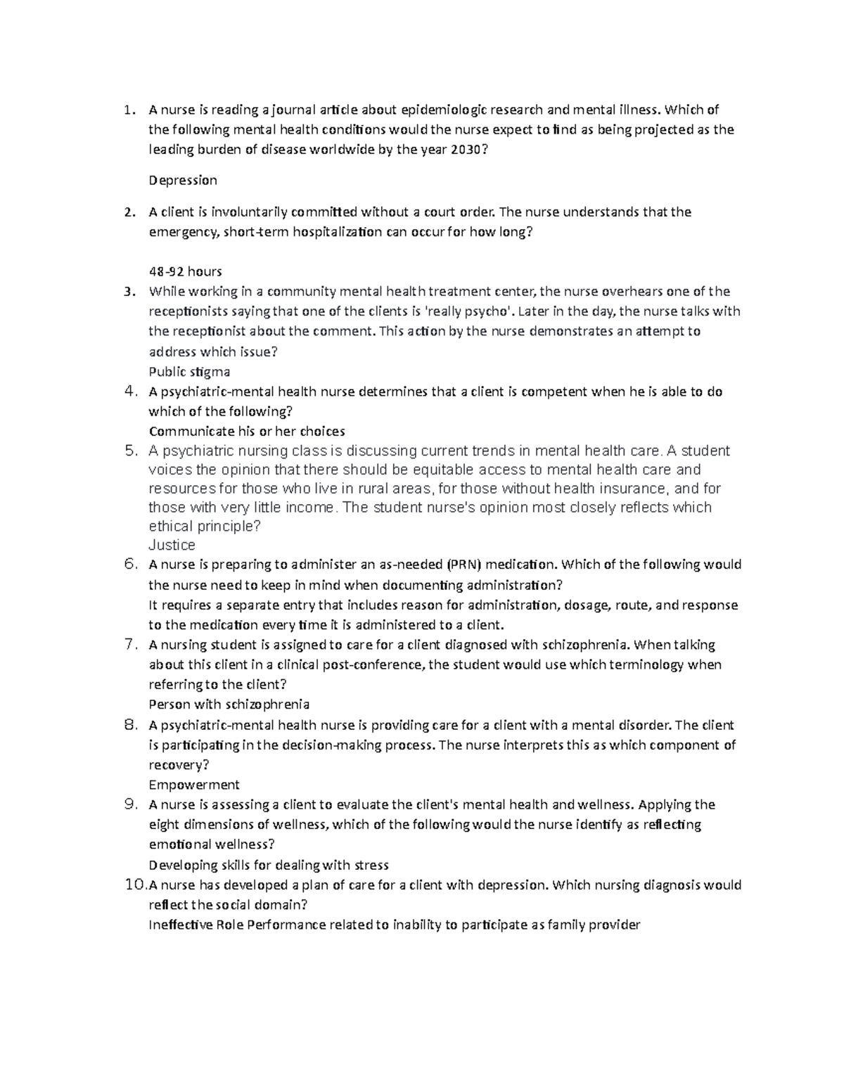 Boyd Psych Chapter 2 - Essential Study Guide for Mental Health Exam ...