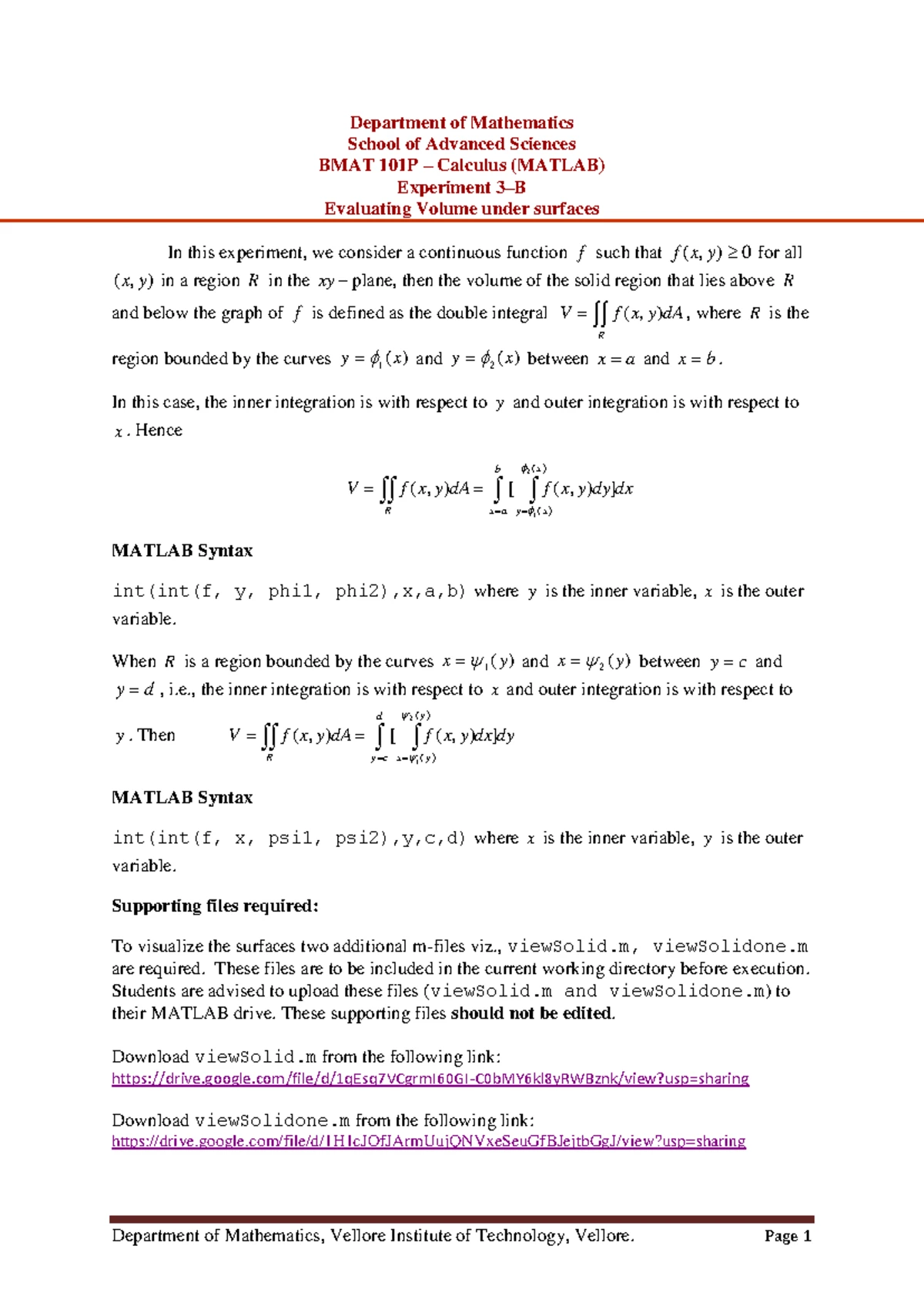 EXP 3 - .asda aksdla - Lagrange Multiplier Method Aim: Finding the of a ...