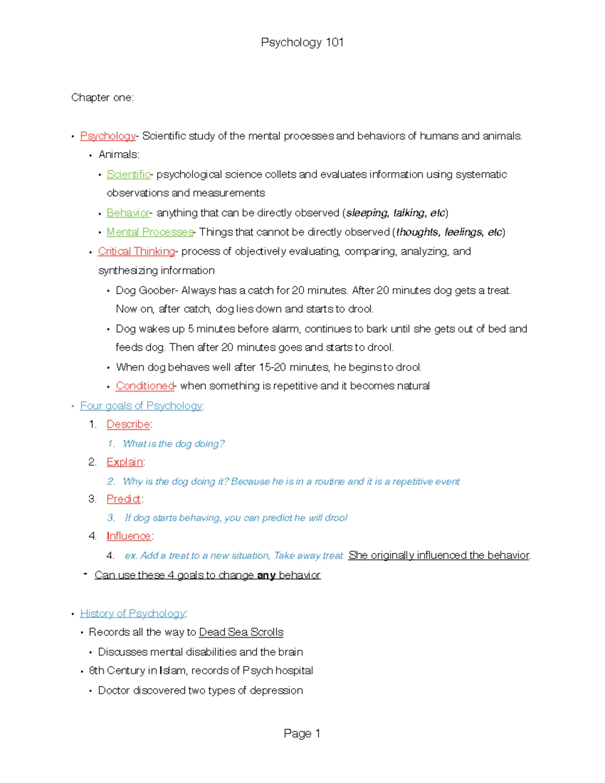 Chapter 4 psychology - PSYC 101 - Chapter 4: Sensation and Perception ...