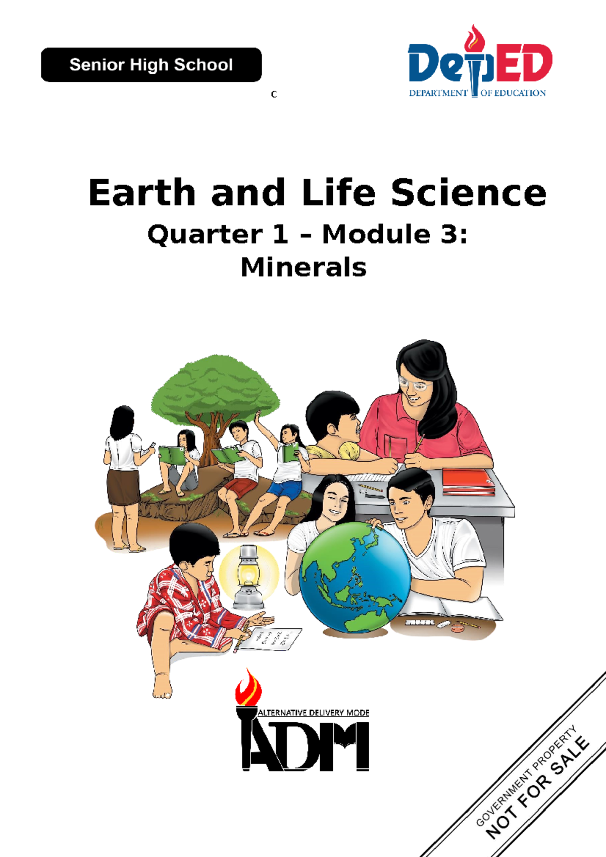 Quarter 1 Module 3: Understanding Minerals in Earth and Life Science ...