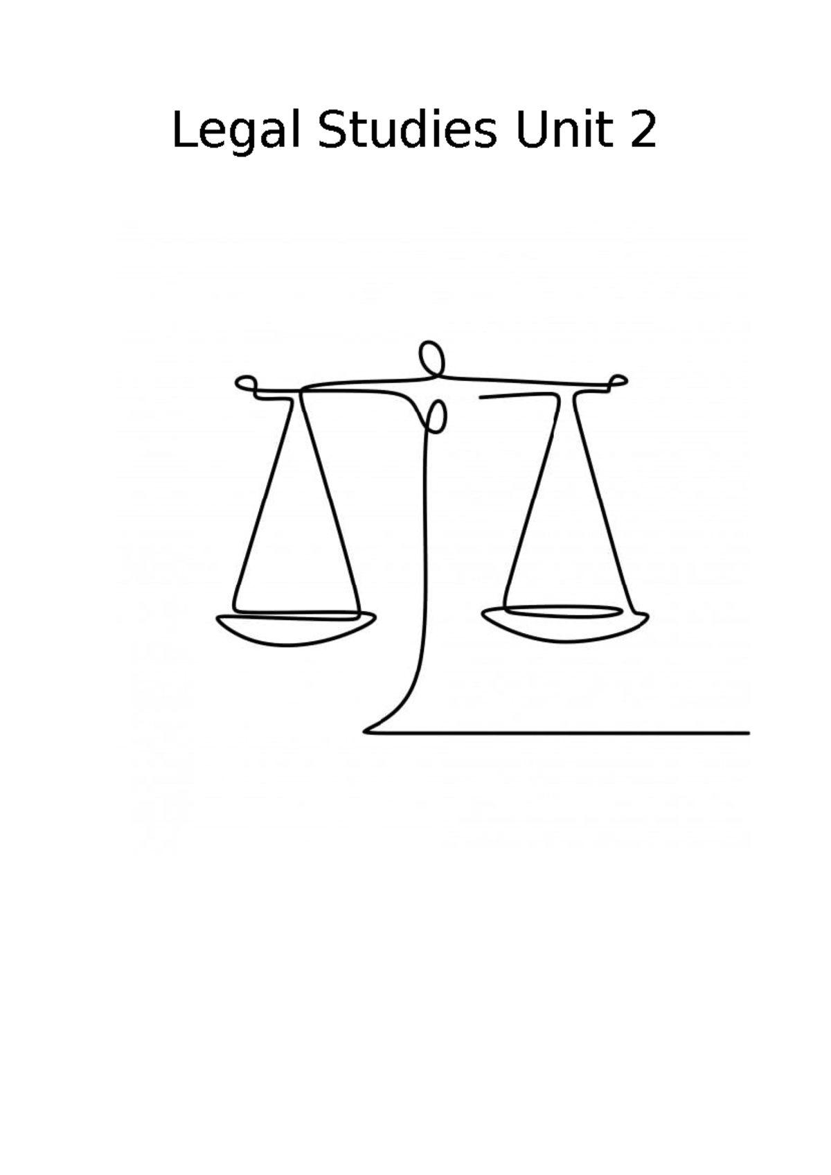 Legal Studies Unit 2: Comprehensive Revision Notes on Civil Law & AOS ...