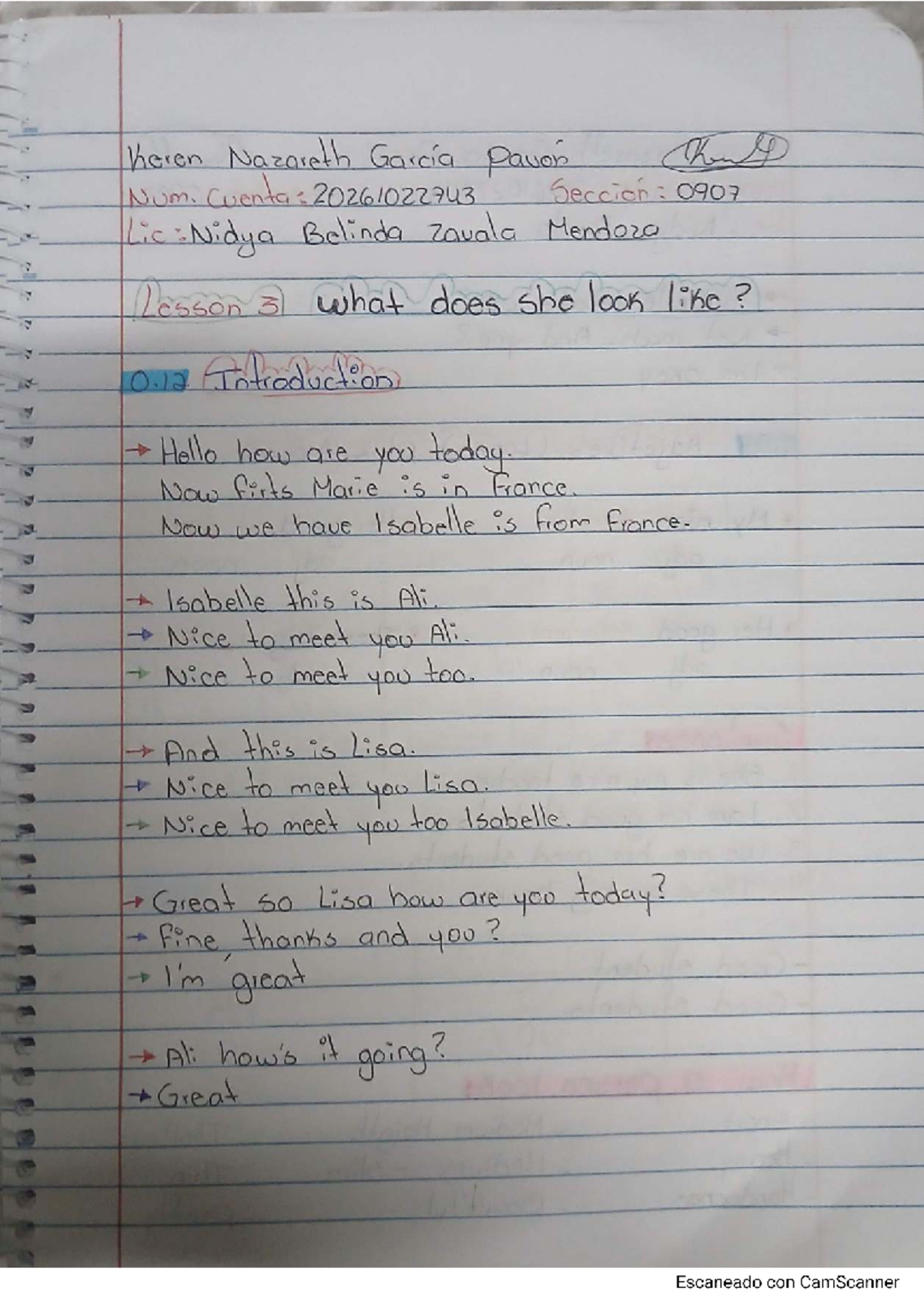 García Keren U1T1a10 - Lesson 3: Describing People and Their Looks ...