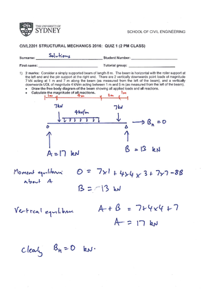 Cheat Sheet: Formulas for Deflection, Bending, and Axial Forces in ...