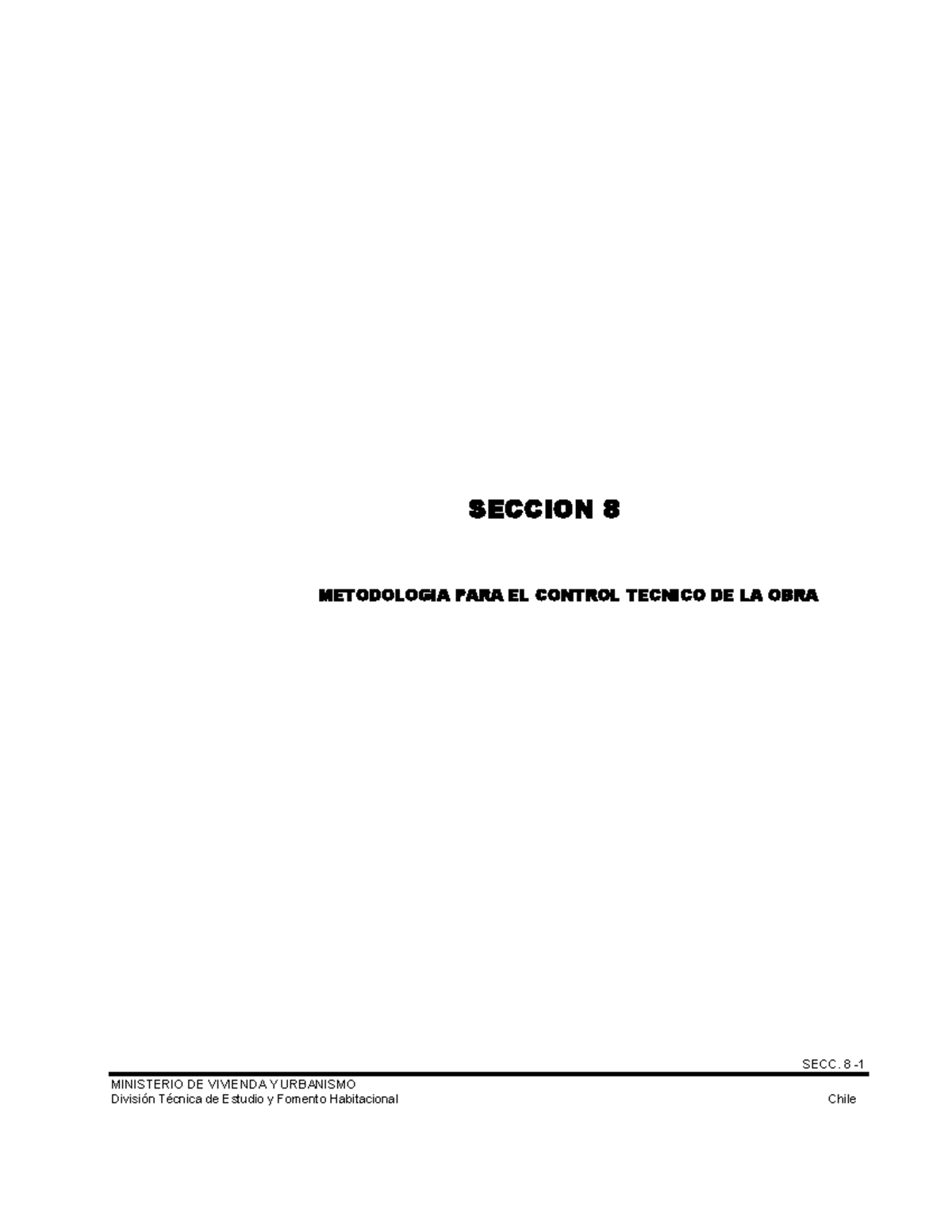 Mit 03: Metodología para el Control Técnico de la Obra en Construcción ...