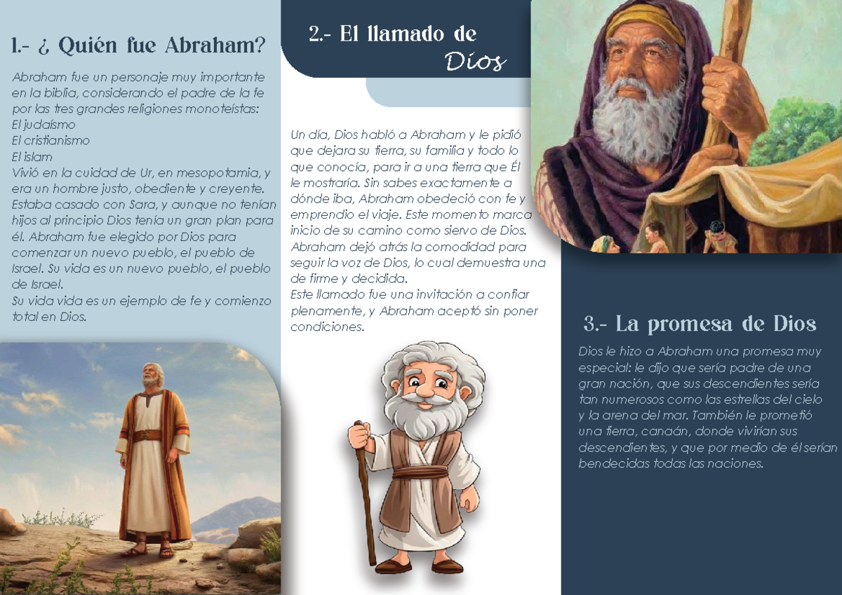 Estudio sobre Abraham: Fe y Promesas en la Religión - Studocu