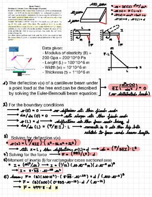 Hmw.2 biomechanics - homework - Leyre Berganzos Fernandez HW 2 ...