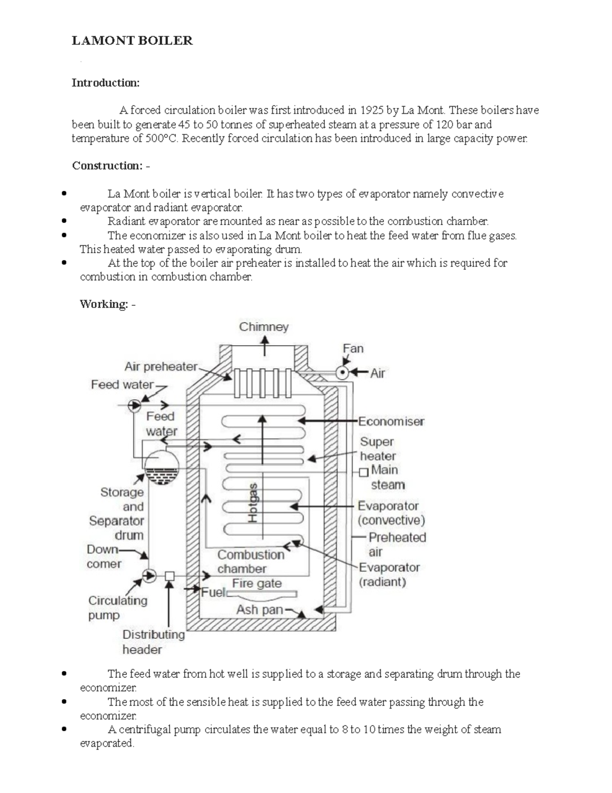 UNIT TWO Notes - Boiler Types and Their Construction & Working - Studocu