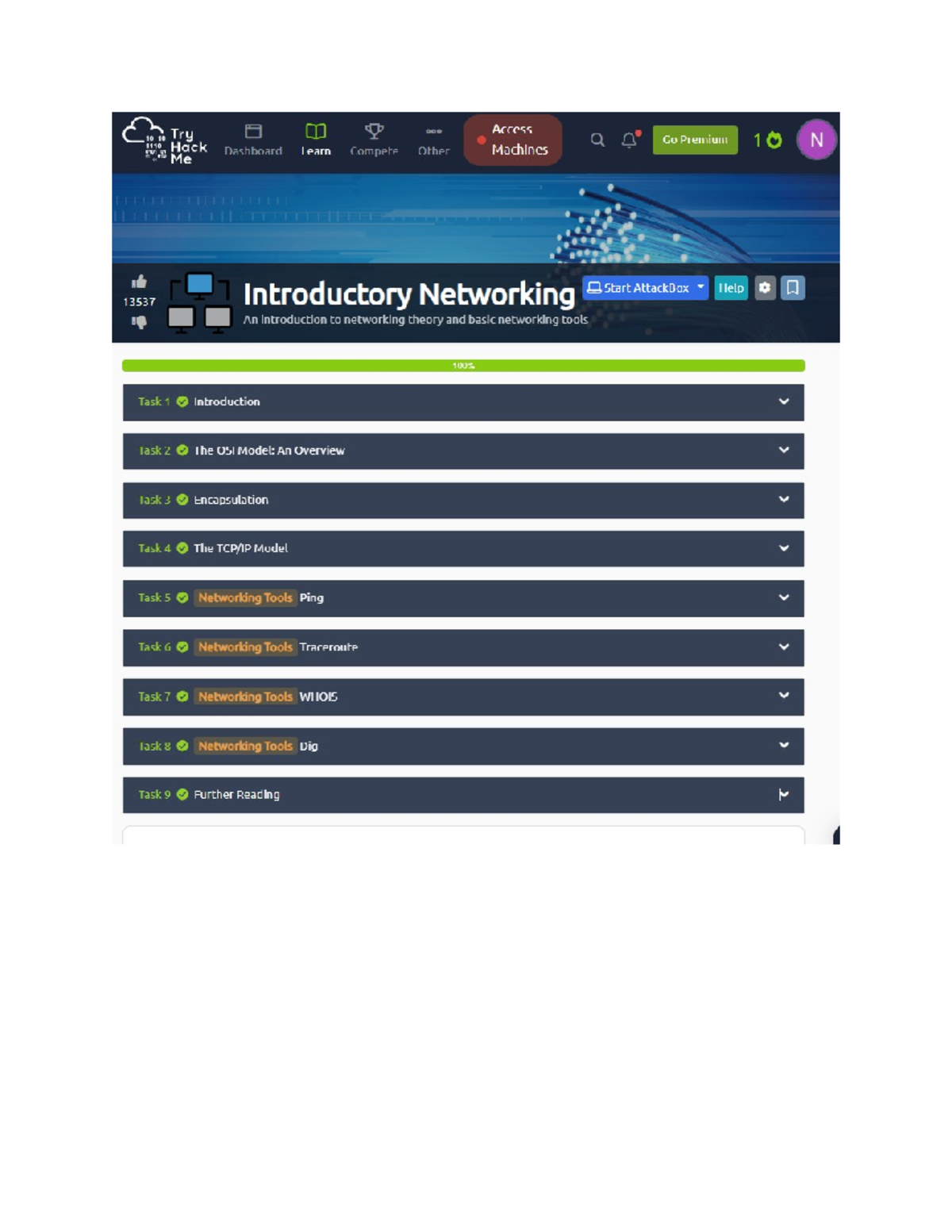 Networking Basics and Attacks - Try Hack Me 0101 Final Exam Guide - Studocu