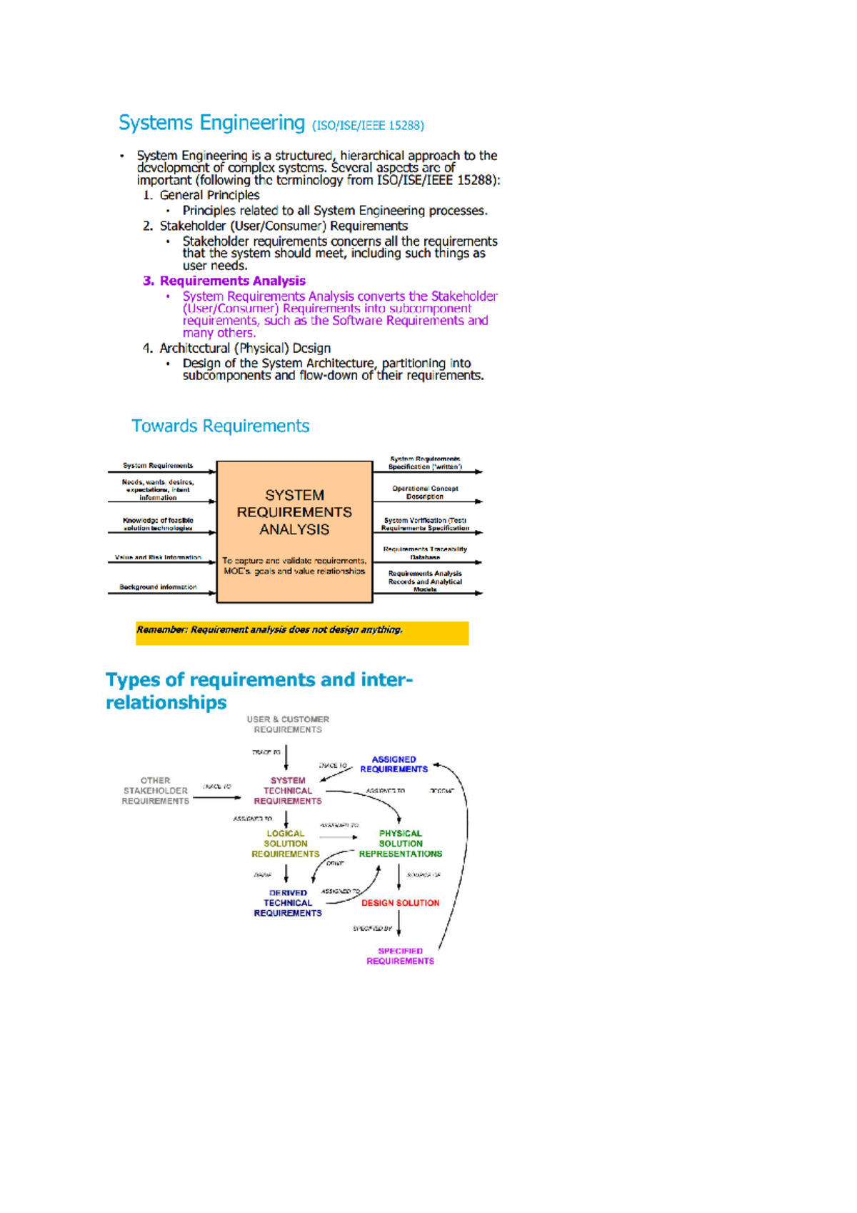 Aantekeningen TLS Engineering, College 1-10 - Afbeeldingen & Tabellen ...