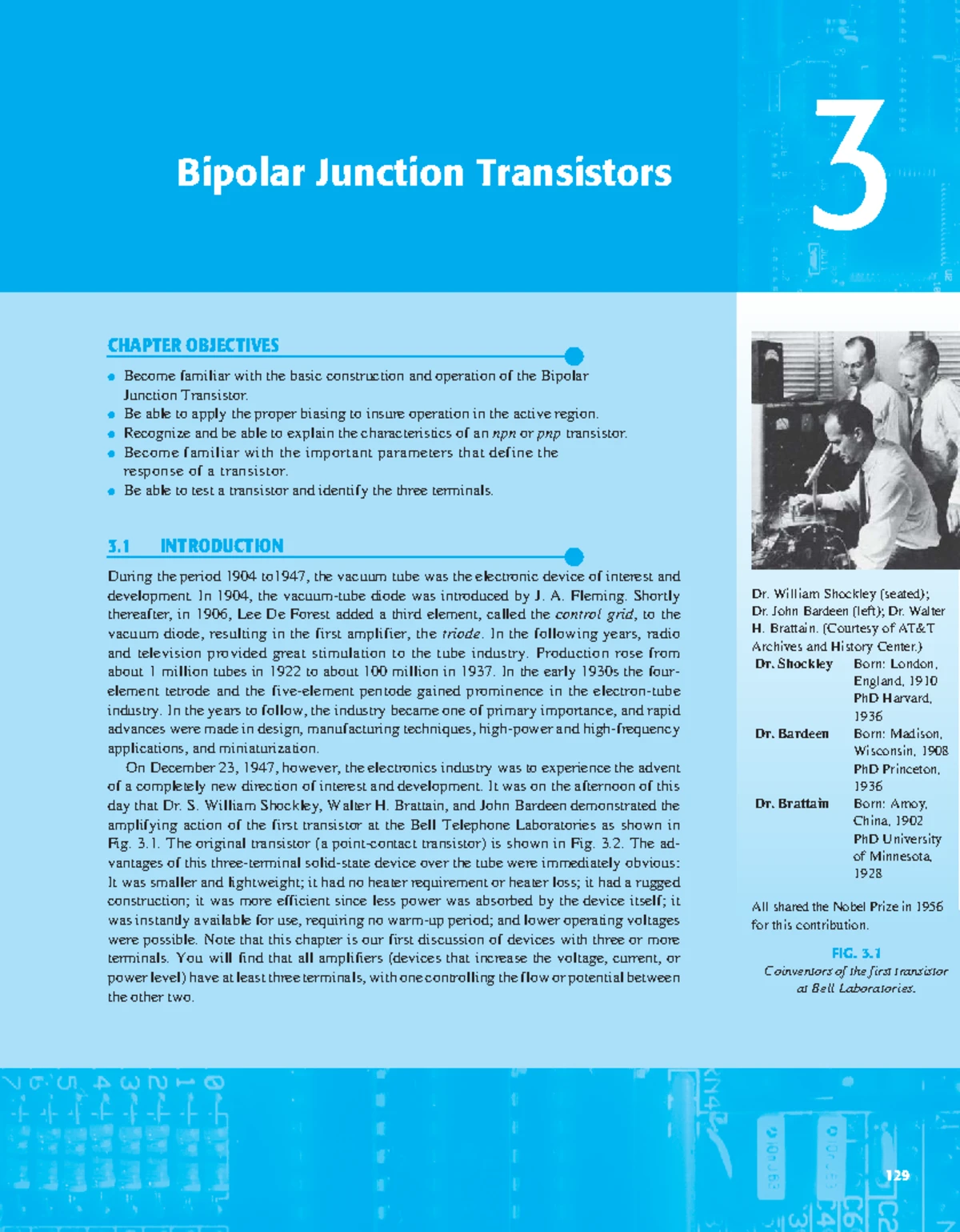Bipolar Junction Transistors (BJTs) Overview & Circuit Analysis - ECEg ...