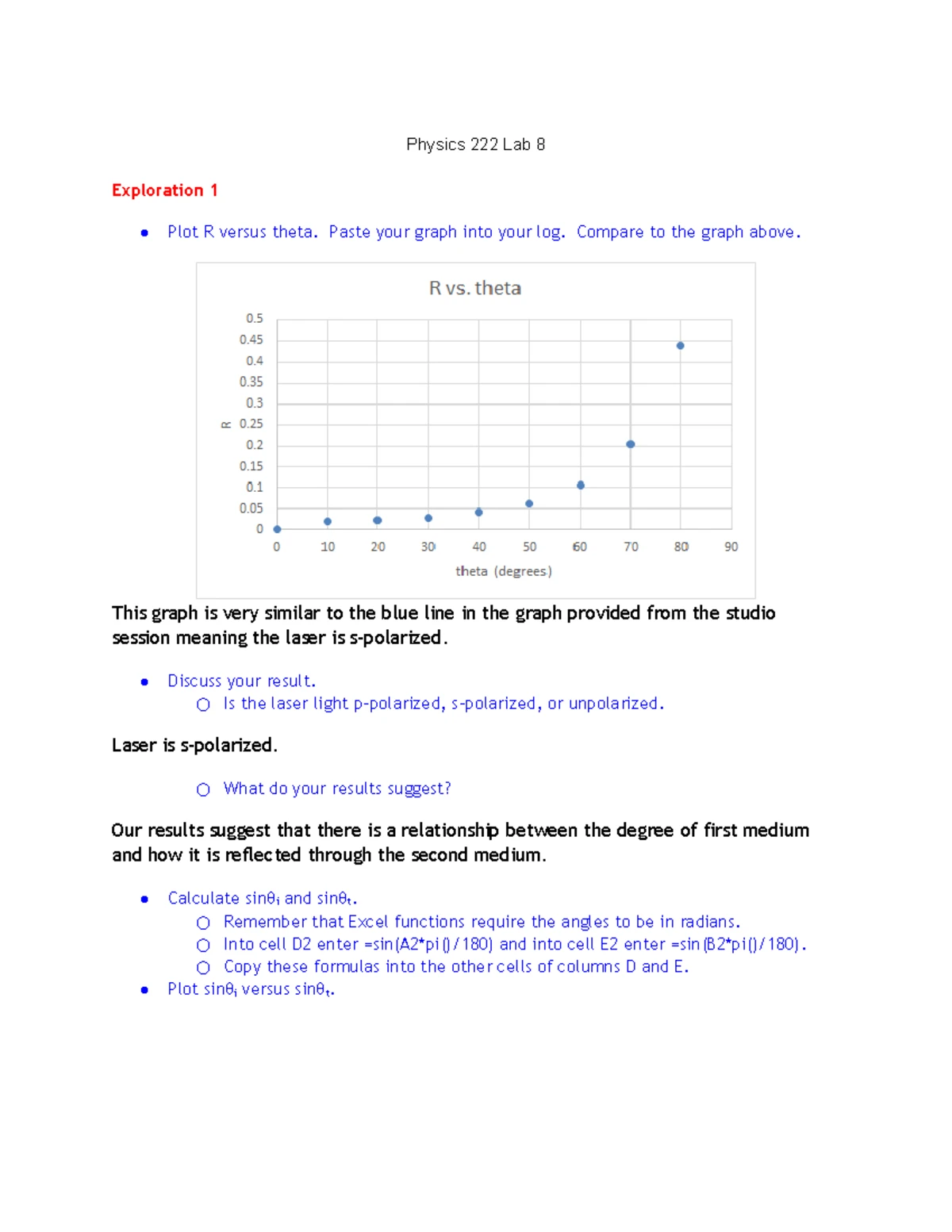 Lab 9 - Physics 222: Diffraction & Interference Patterns Analysis - Studocu