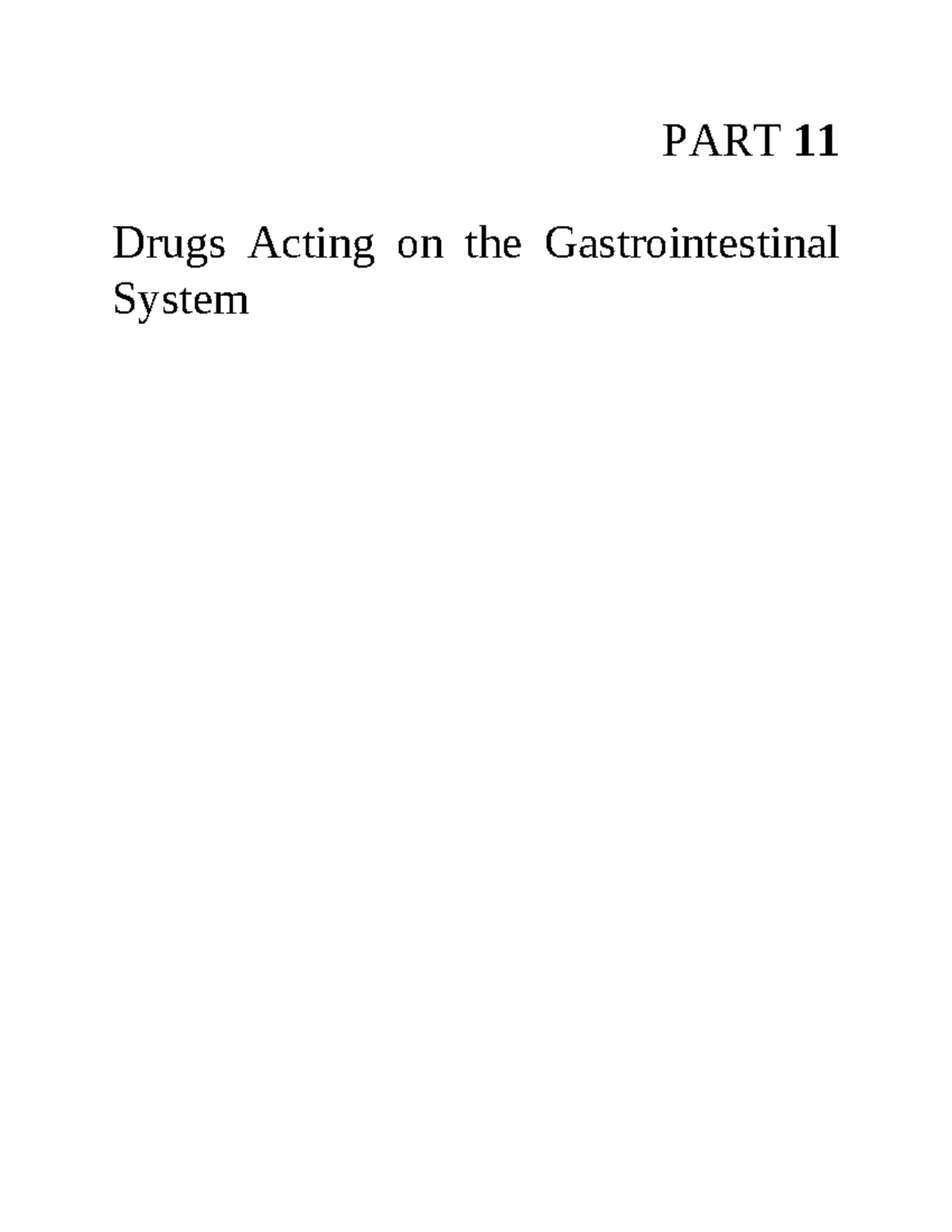 PHAR 101 Final Exam: Gastrointestinal System Overview and Key Concepts ...