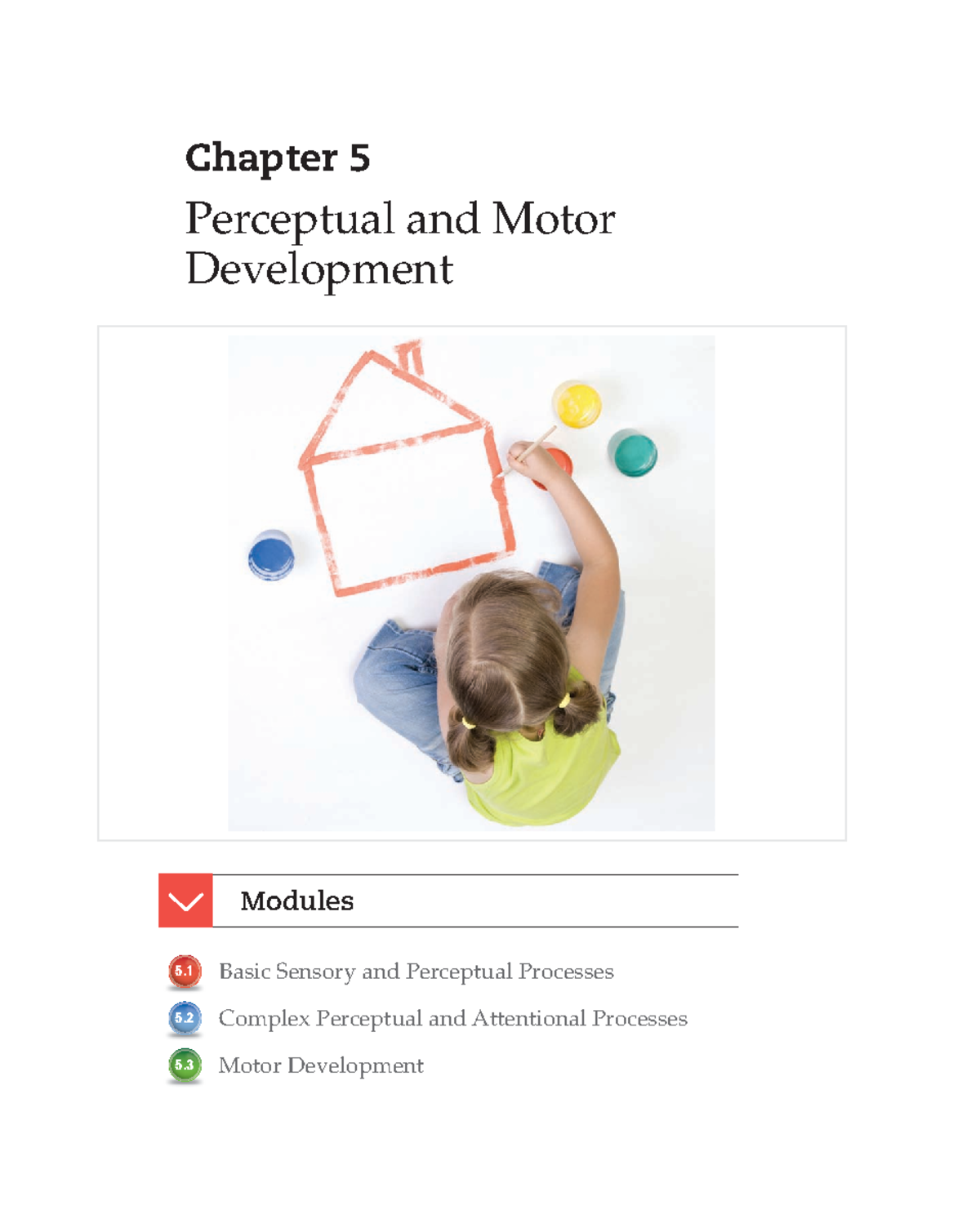 Week 3 Reading - Perceptual and Motor Development - Chapter 5 ...