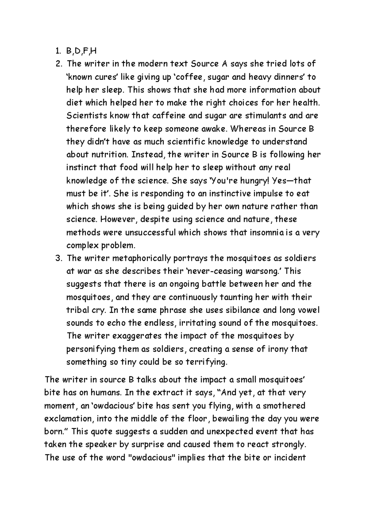 English Language Paper 2 Analysis - NOV22 Exam Insights - Studocu