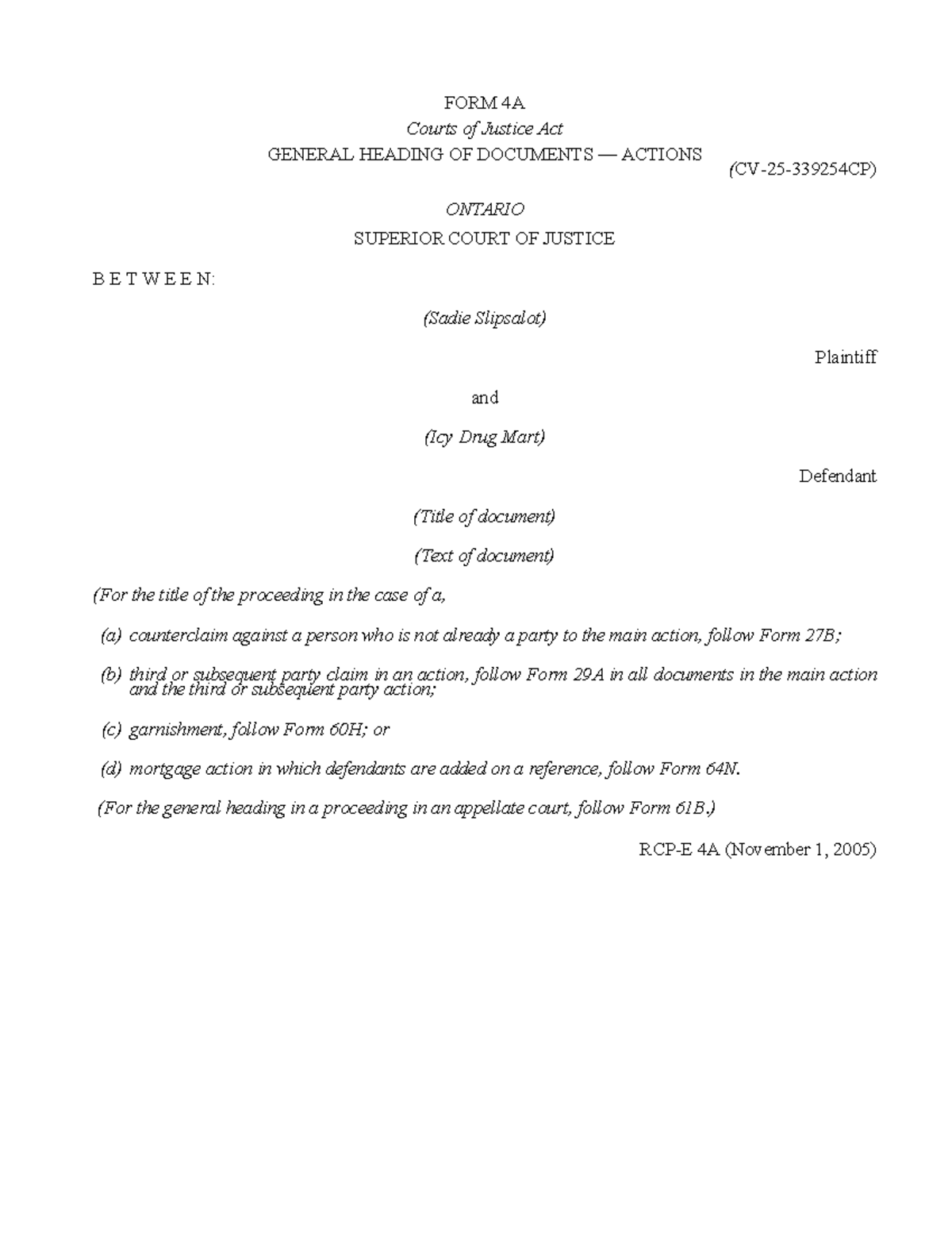 Assignment 3 - General Heading Guidelines (Court Docs) - Studocu