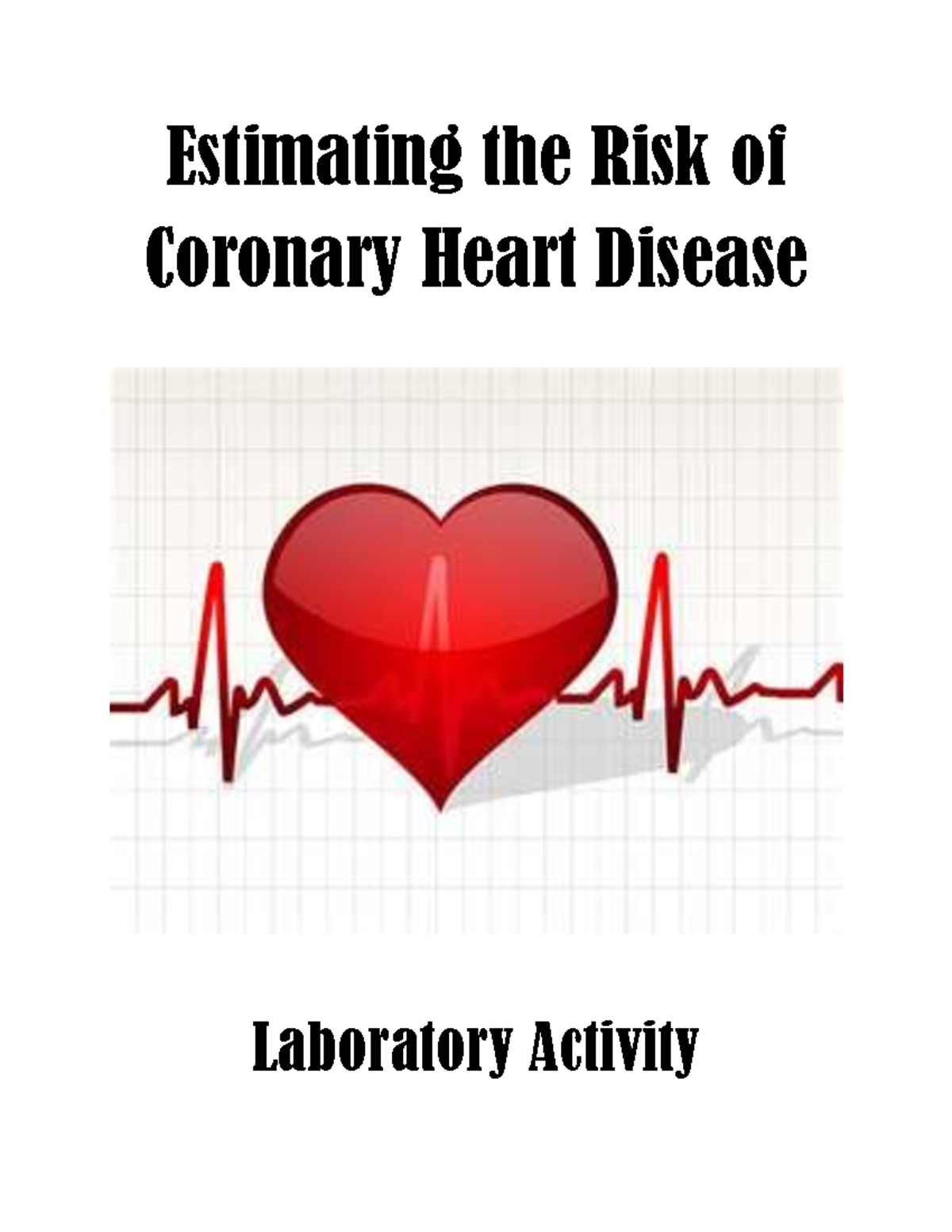 CHD Lab - Lab heart rate - Estimating the Risk of Coronary Heart ...