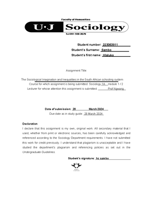 [Solved] how to write a conclusion and introduction - Sociology 2B ...