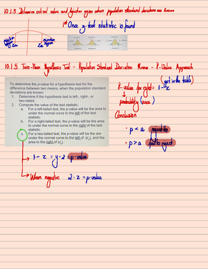 Module 4 - chapter 4 notes - MODULE 4 When describing numerical data ...