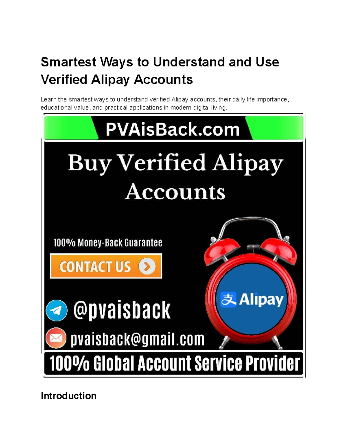Smartest Ways to Understand Verified Alipay Accounts: A Guide - Studocu