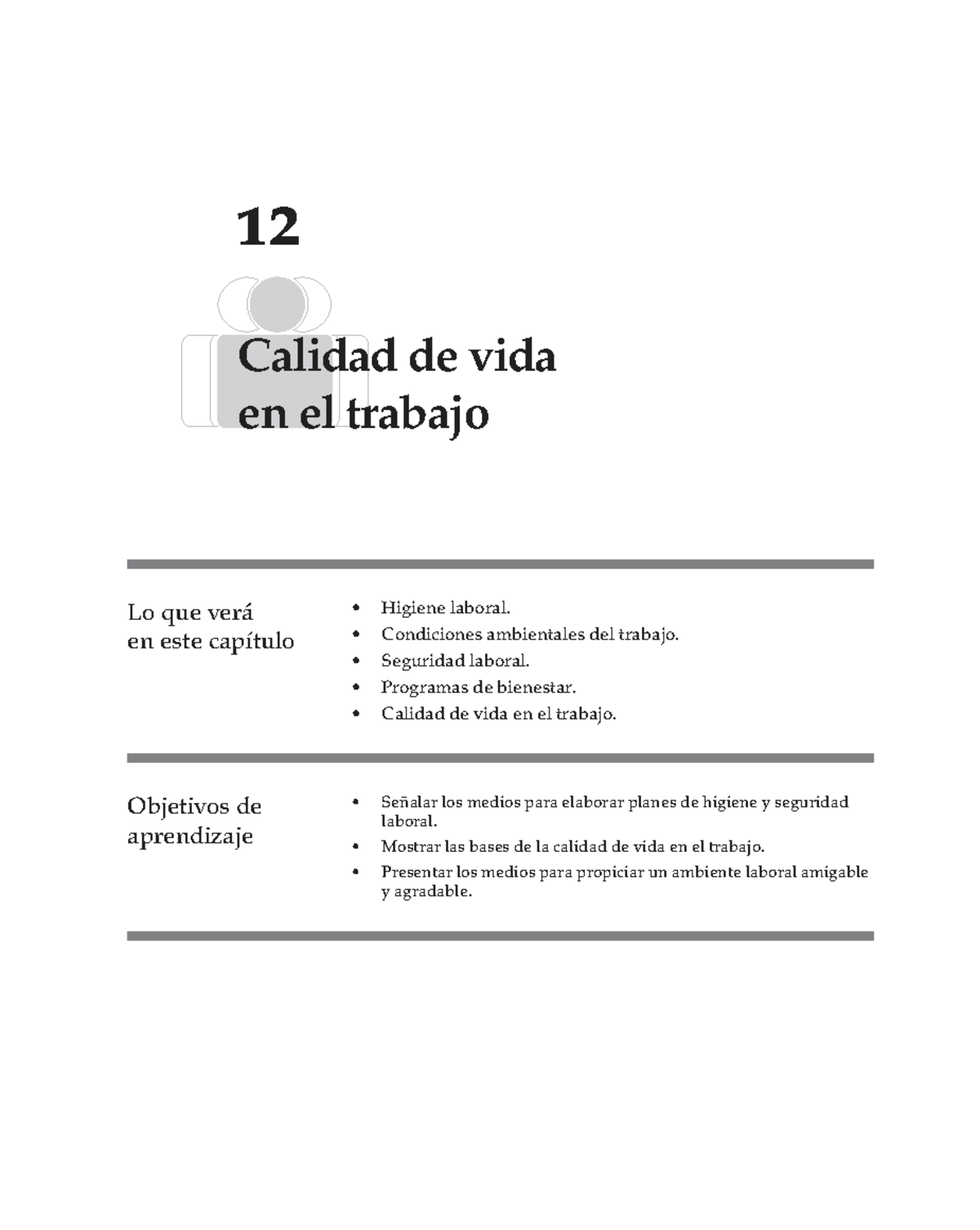 Calidad de Vida en el Trabajo: Higiene y Seguridad Laboral - CAP 12 ...