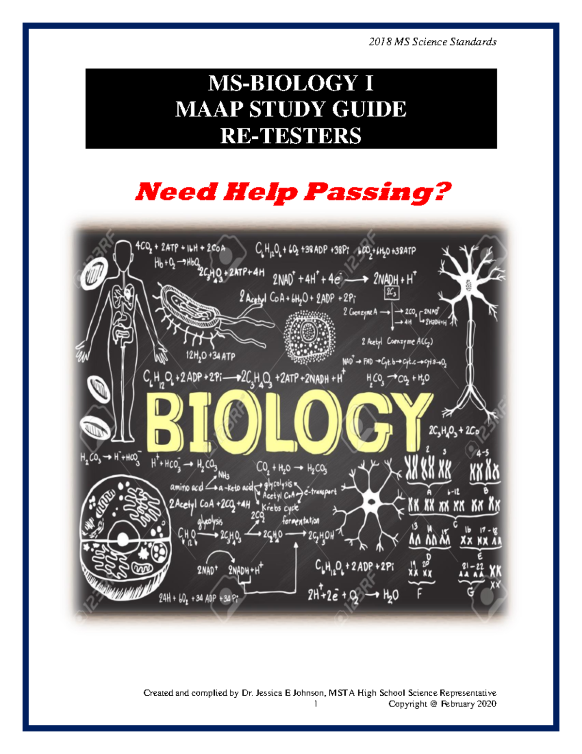 Biology I MAAP Re-Test Study Guide & Test Prep Materials - Studocu
