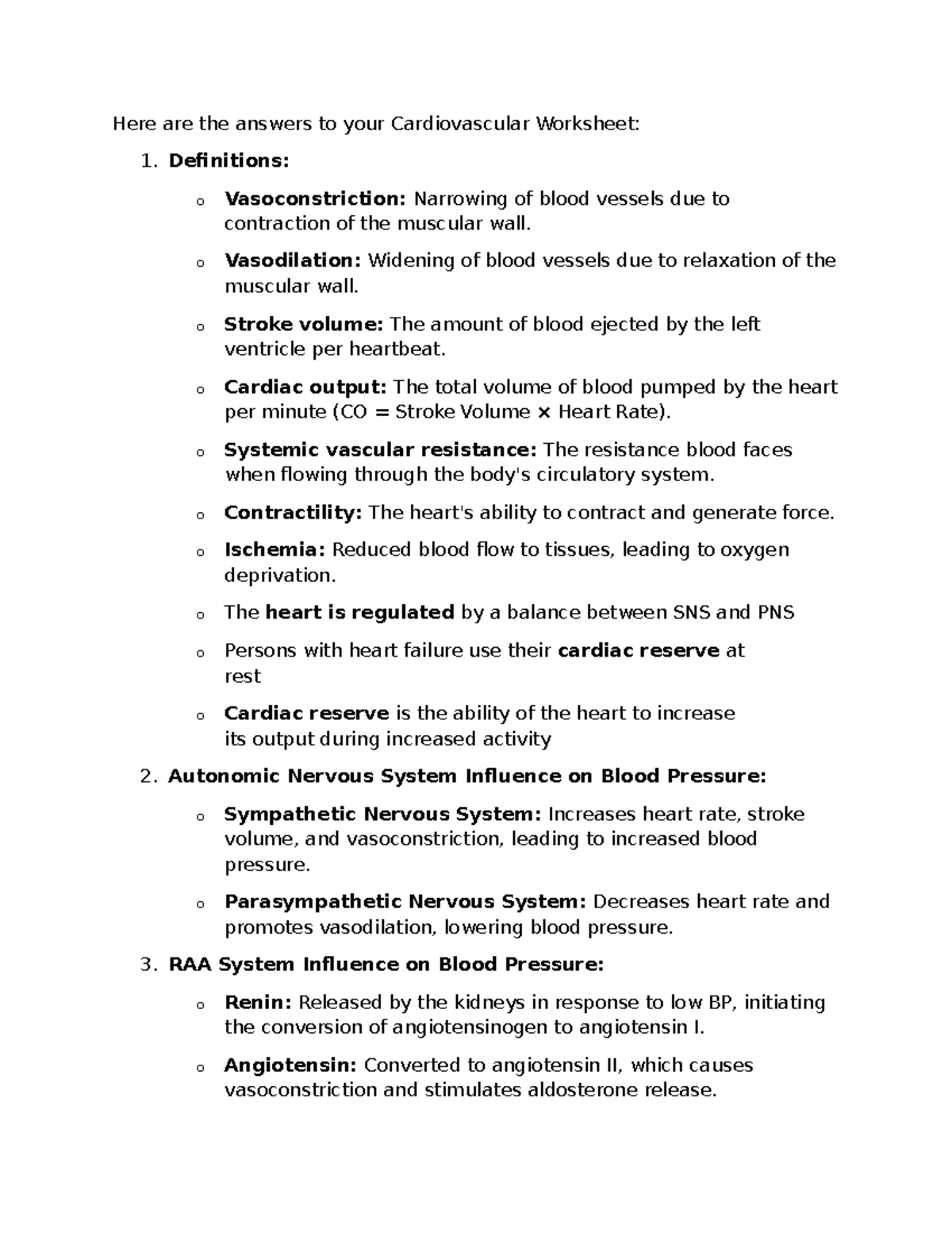 Patho Revision TEST 2 Semester 2 - Here are the answers to your ...