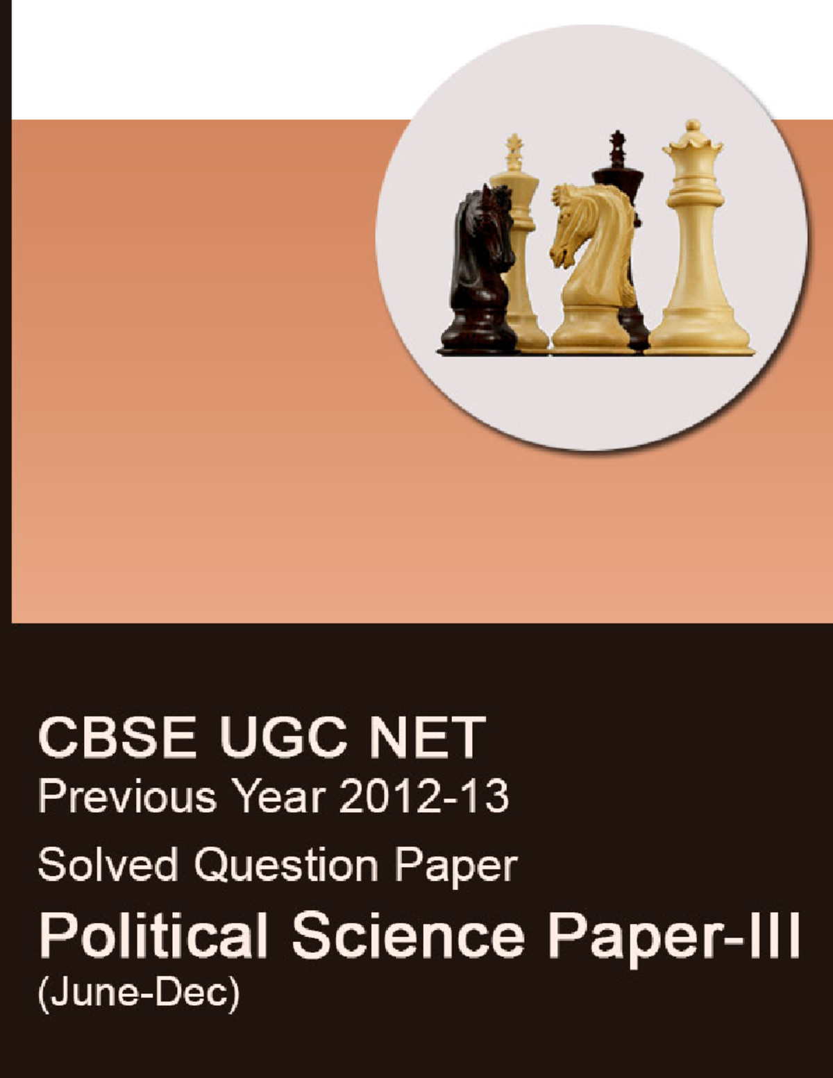 CBSE NET Political Science Solved Paper 1 (2012-13) - Studocu