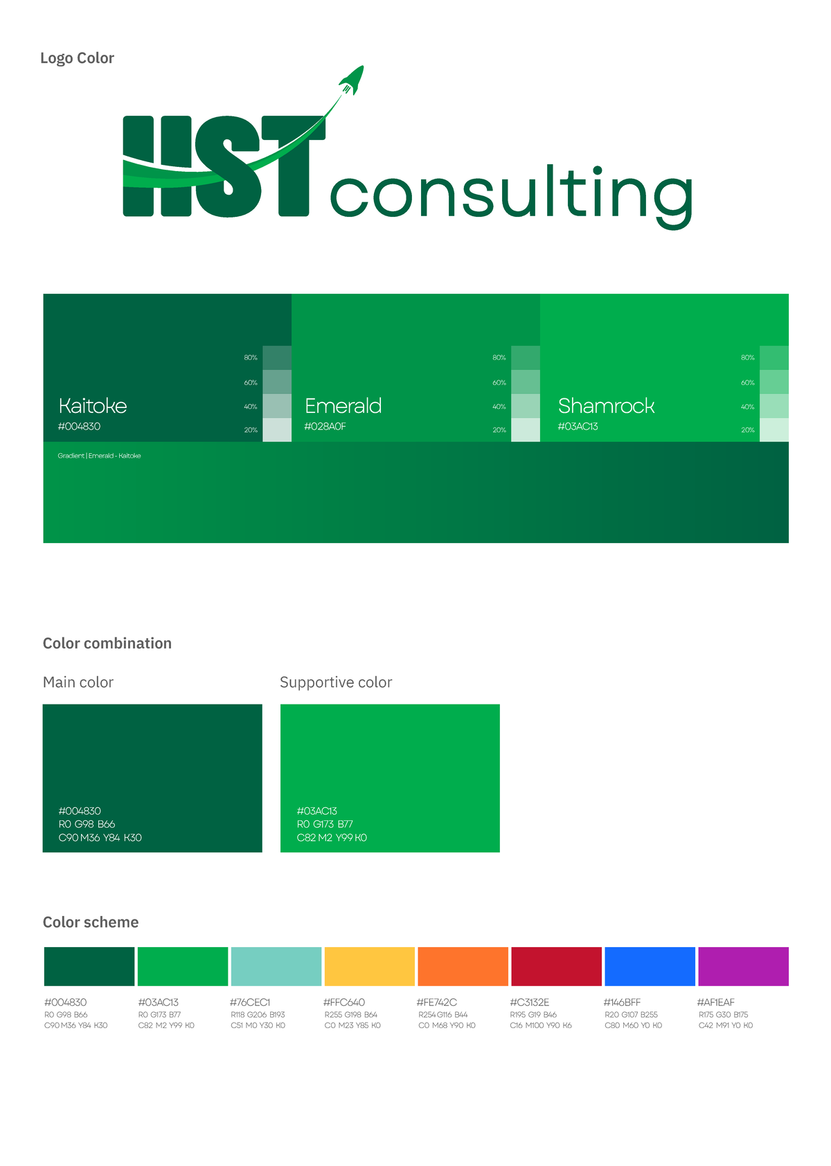 Color combination - bài tập - Main color Supportive color Color scheme ...
