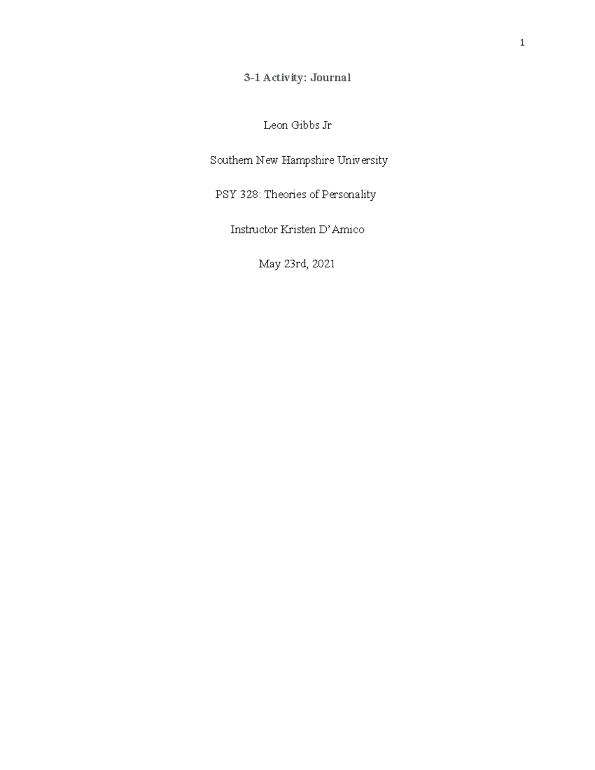 8-2 Activity Journal - assignment - 1 Module 8-2: Activity Journal ...