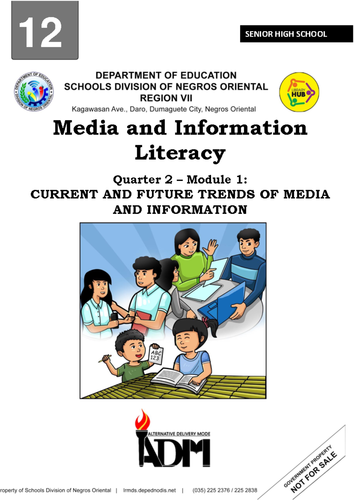 Media and Information Literacy 121212: Quarter 2 Module 1 Insights ...