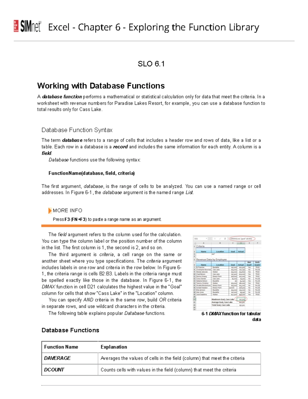 Excel - Chapter 1 - Creating and Editing Workbooks - Excel - Chapter 1 ...