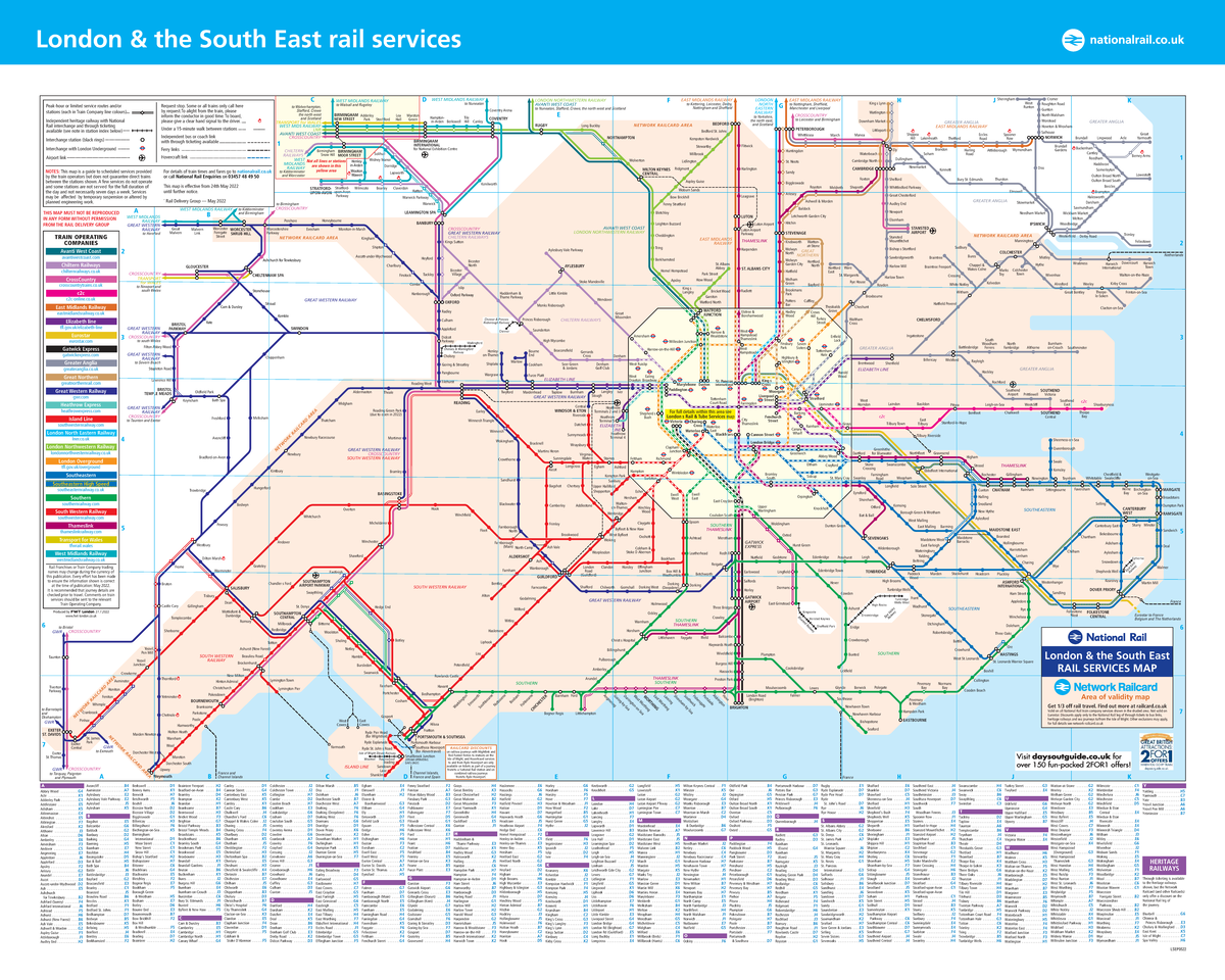 London South East Network Railcard Map - May 2022 - Studocu