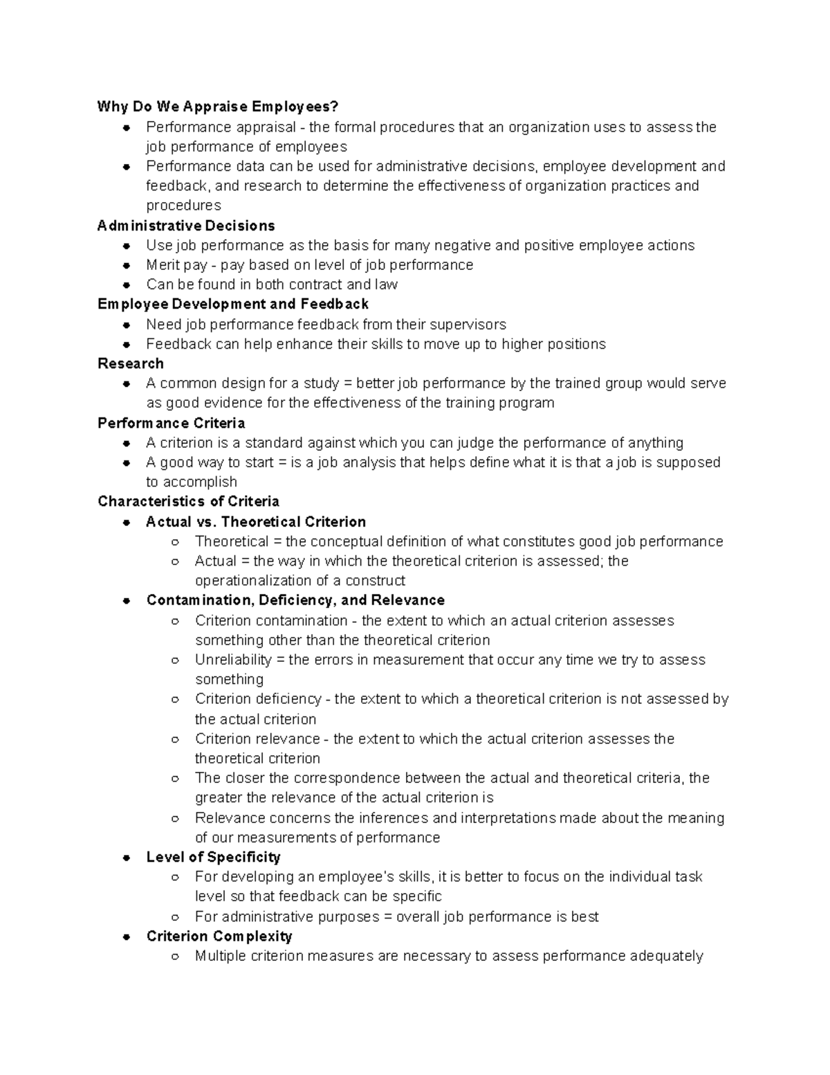 Chapter 4: Understanding Performance Appraisal and Assessment Methods ...